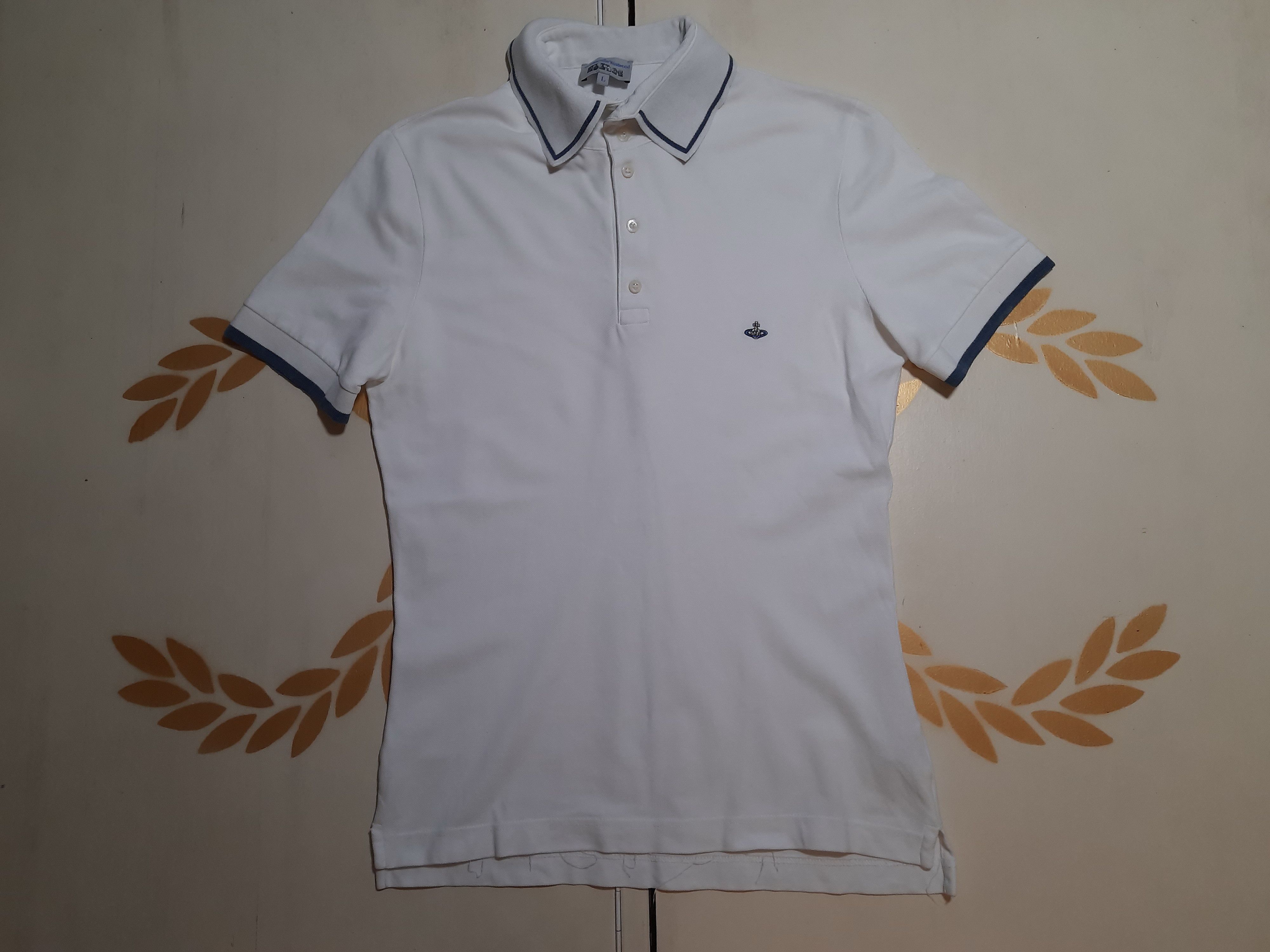 Designer × Vintage × Vivienne Westwood Vivienne Westwood Polo Shirt Vintage Size US L / EU 52-54 / 3 - 2 Thumbnail