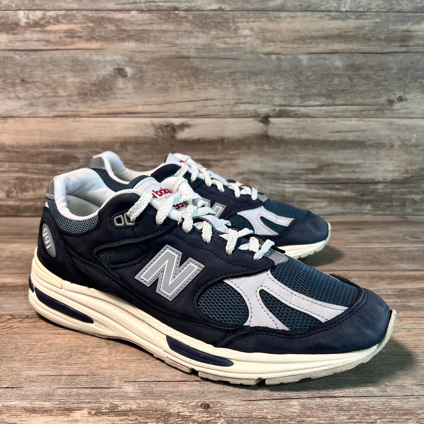 New Balance New Balance 991 V2 Vintage Navy 42.5 97 New Size US 9.5 / EU 42-43 - 2 Thumbnail