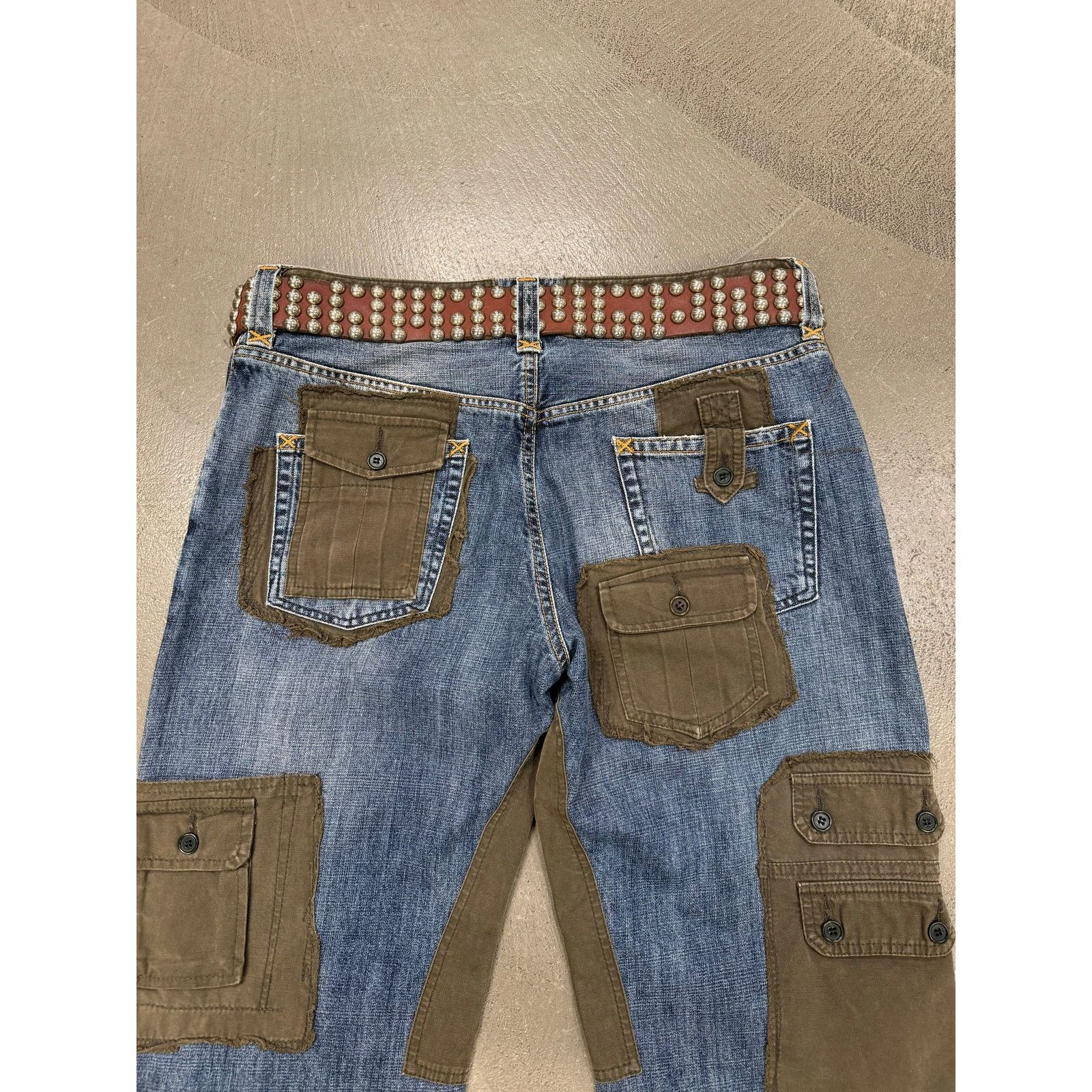 Maison Margiela 2000s Maison Margiela rare oversize studded heavy belt Size ONE SIZE - 7 Thumbnail