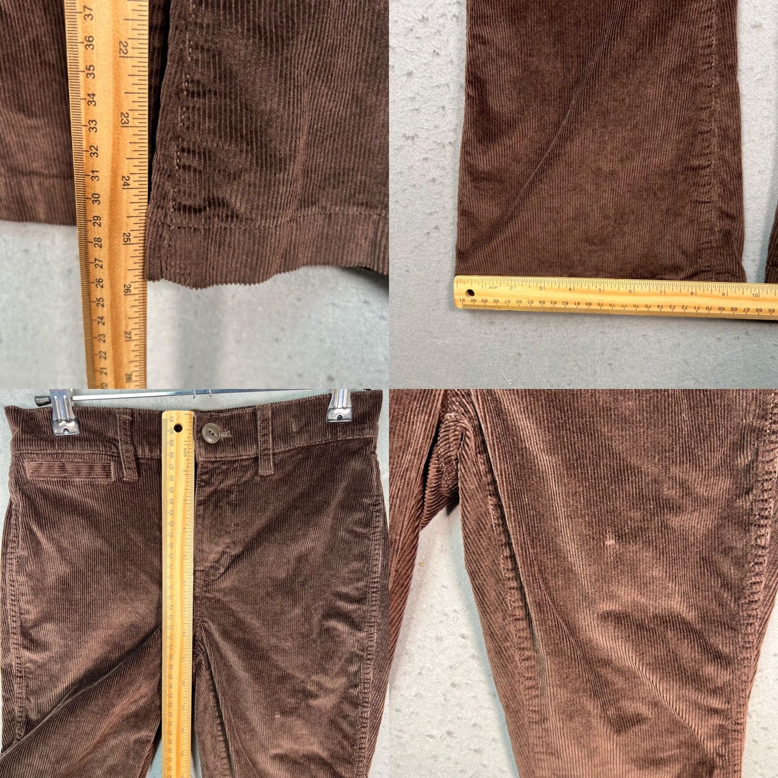 Madewell Madewell Pants Corduroy Flared 24 Petite Brown The Perfect Vintage Flare Jeans Corduroy Pants Womens 24P Boyfriend? Size 42" / US 20 - 8 Thumbnail