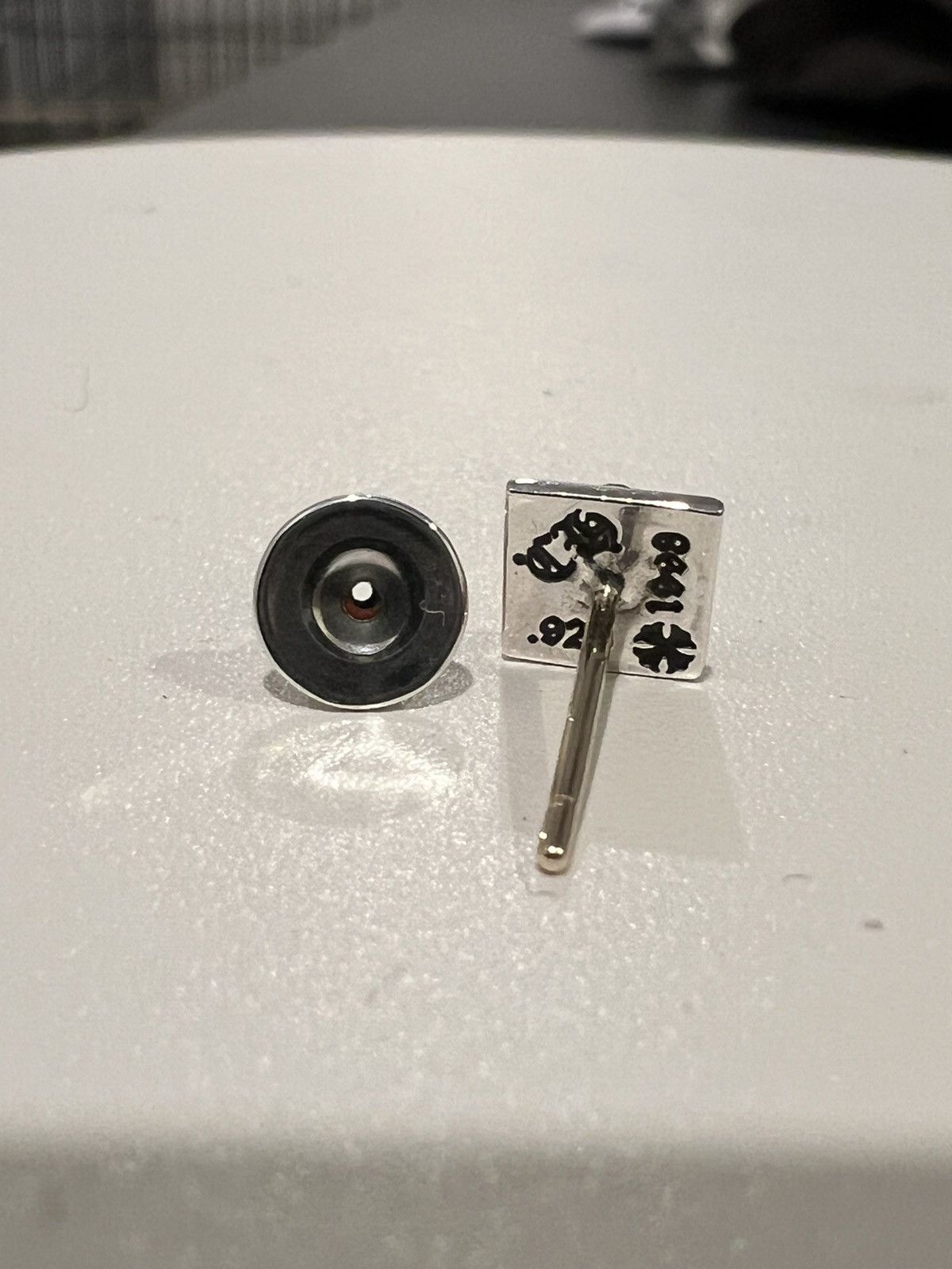 Chrome Hearts Chrome Hearts Diamond Pyramid Stud earring Size ONE SIZE - 9 Thumbnail