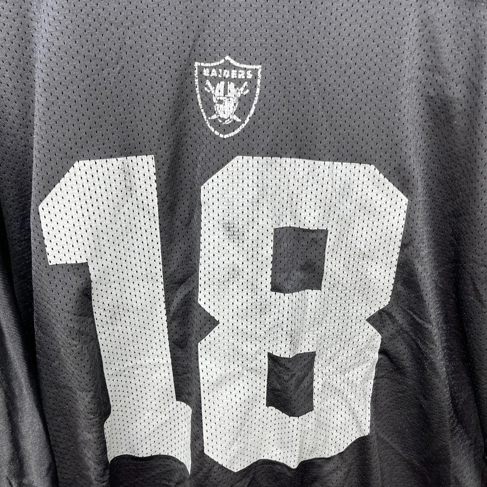 Reebok Vintage Oakland Raiders NFL Randy Moss Reebok Jersey 2XL Size ONE SIZE - 3 Thumbnail