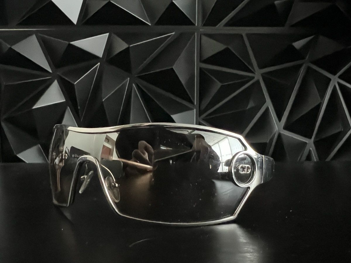 image of Christian Dior Monsieur Christian Dior Vintage Sunglasses in Silver, Men's
