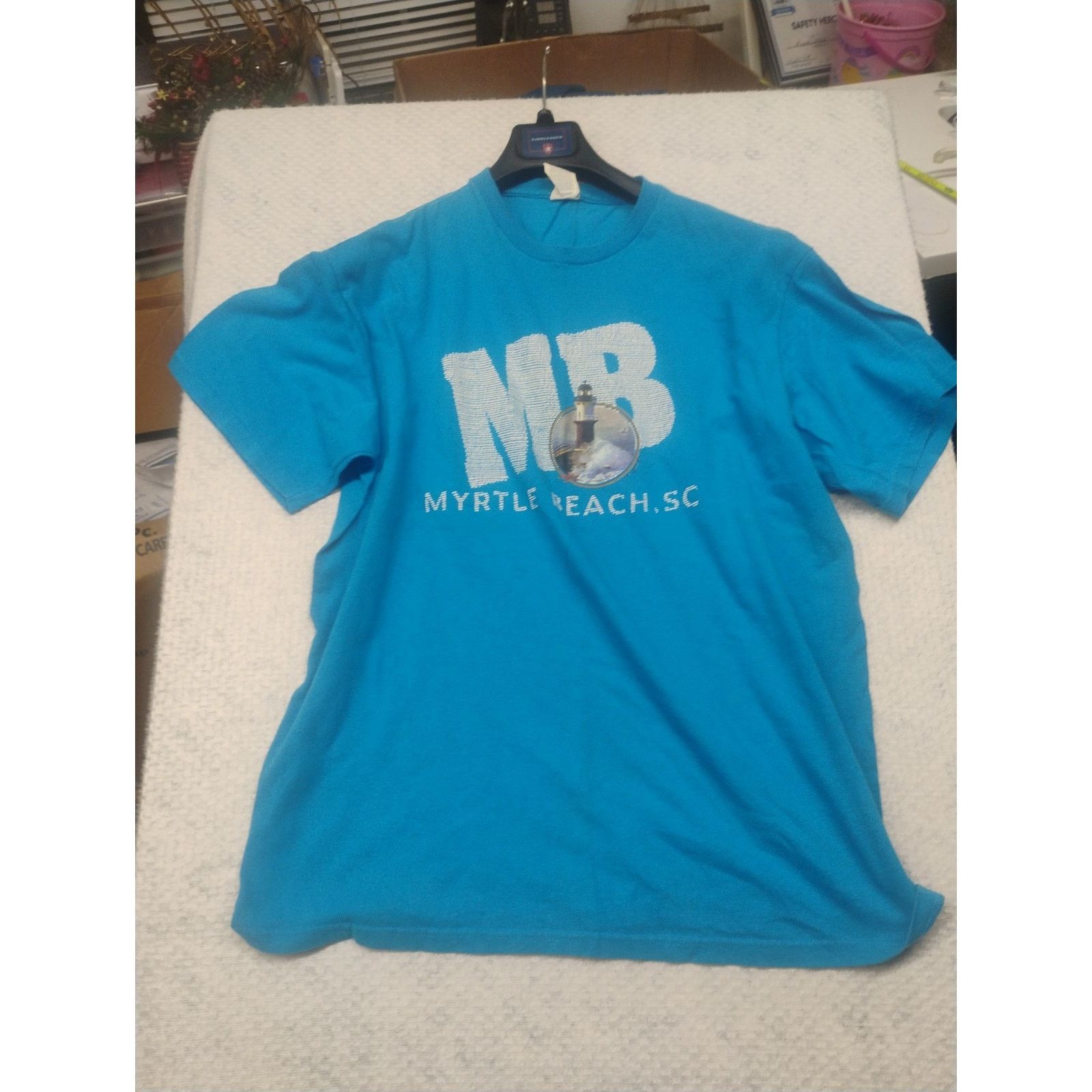 Other Vintage Myrtle Beach SC T Shirt XL Blue Delta Pro Lighthouse Size US XL / EU 56 / 4 - 2 Thumbnail