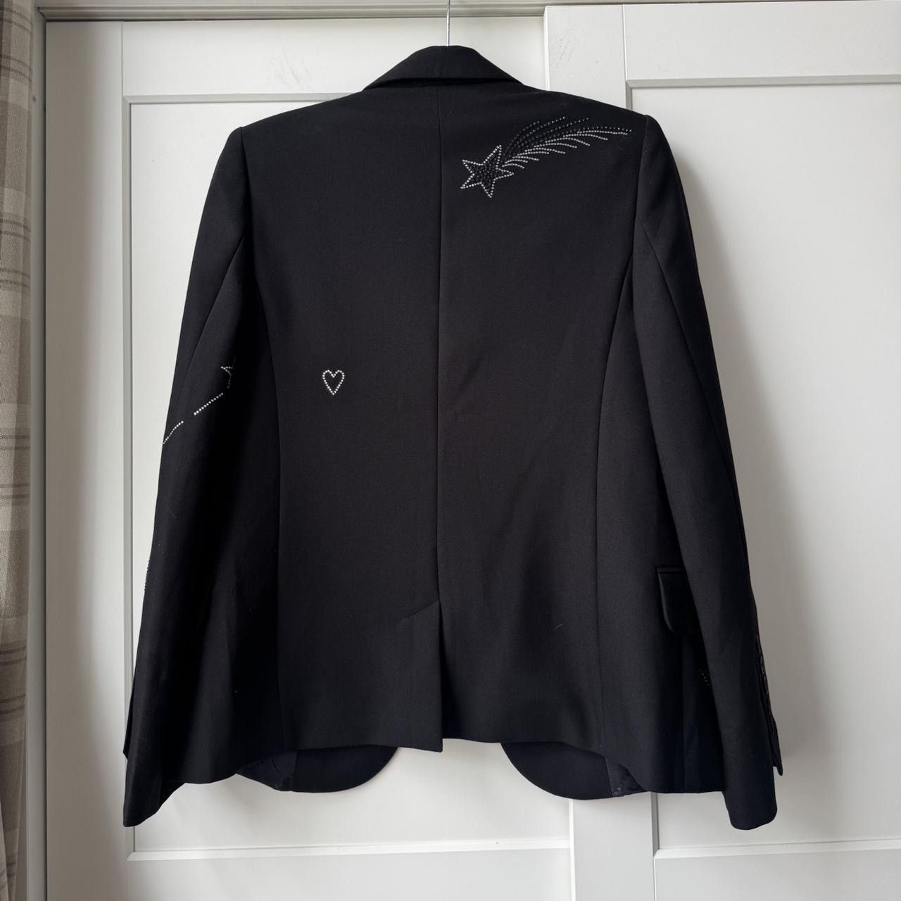 Zadig & Voltaire Black Zadig & Voltaire star embellished diamanté blazer Size S / US 4 / IT 40 - 3 Thumbnail