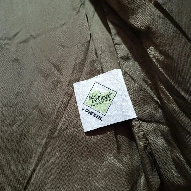 Diesel Diesel Green Quilted Jacket With Jeans Part Small Hooded Size US S / EU 44-46 / 1 - 17 Thumbnail