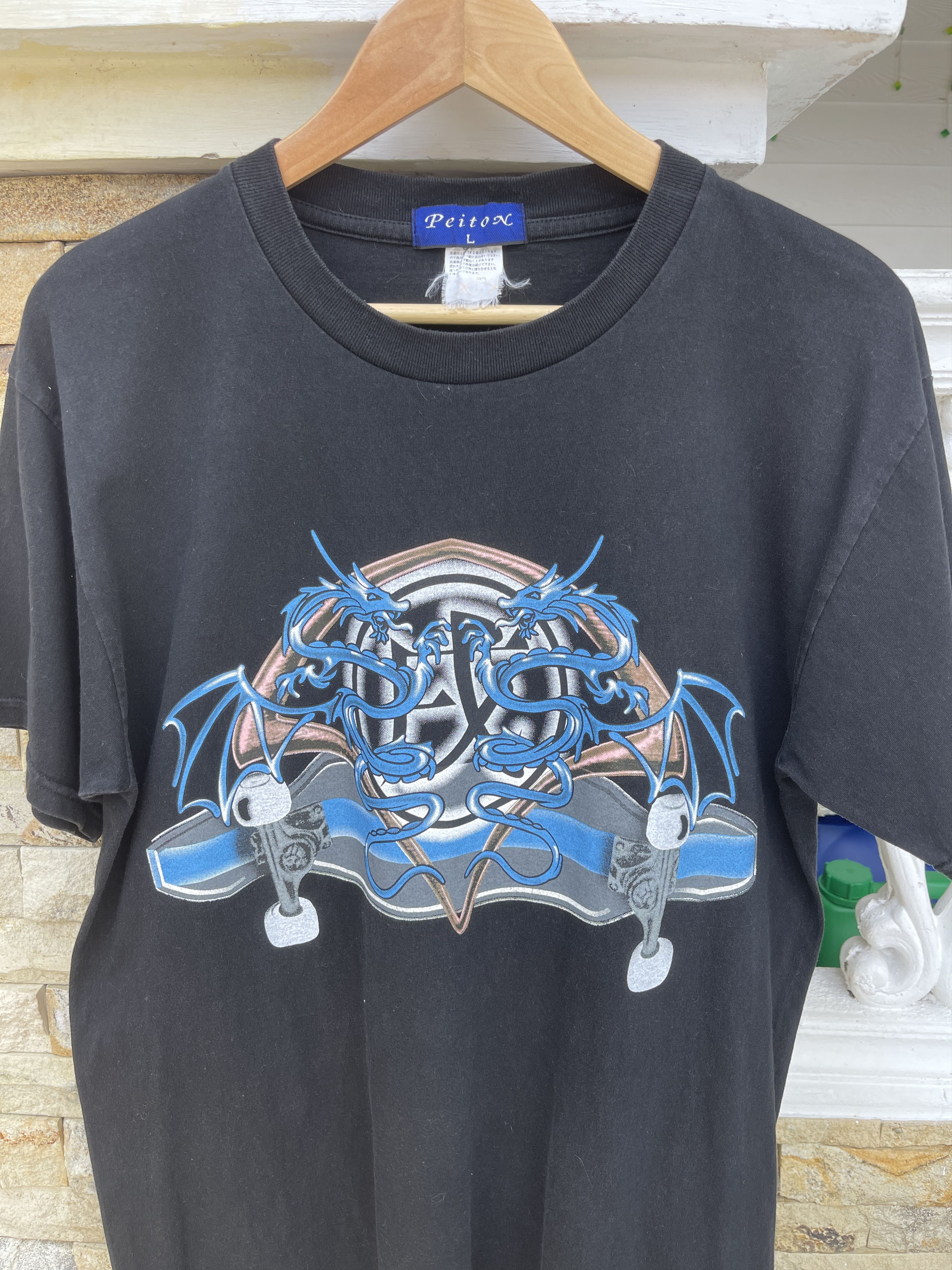 Blind Skateboards Last Drop🔥Rare🔥Vintage Dragon Skateboards T-Shirt Size US L / EU 52-54 / 3 - 1 Thumbnail