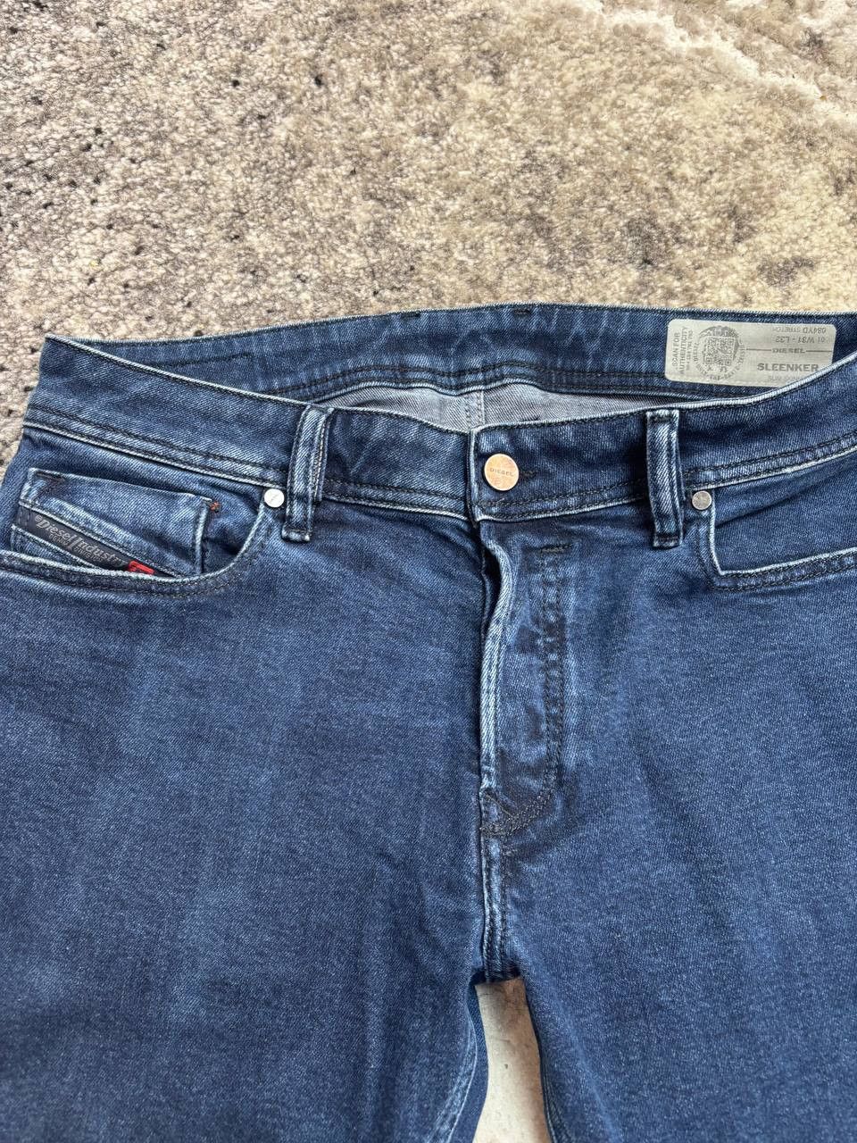 Diesel Diesel Sleenker 084YD Slim-Skinny Stretch Denim Jeans W31 Size US 31 - 13 Thumbnail