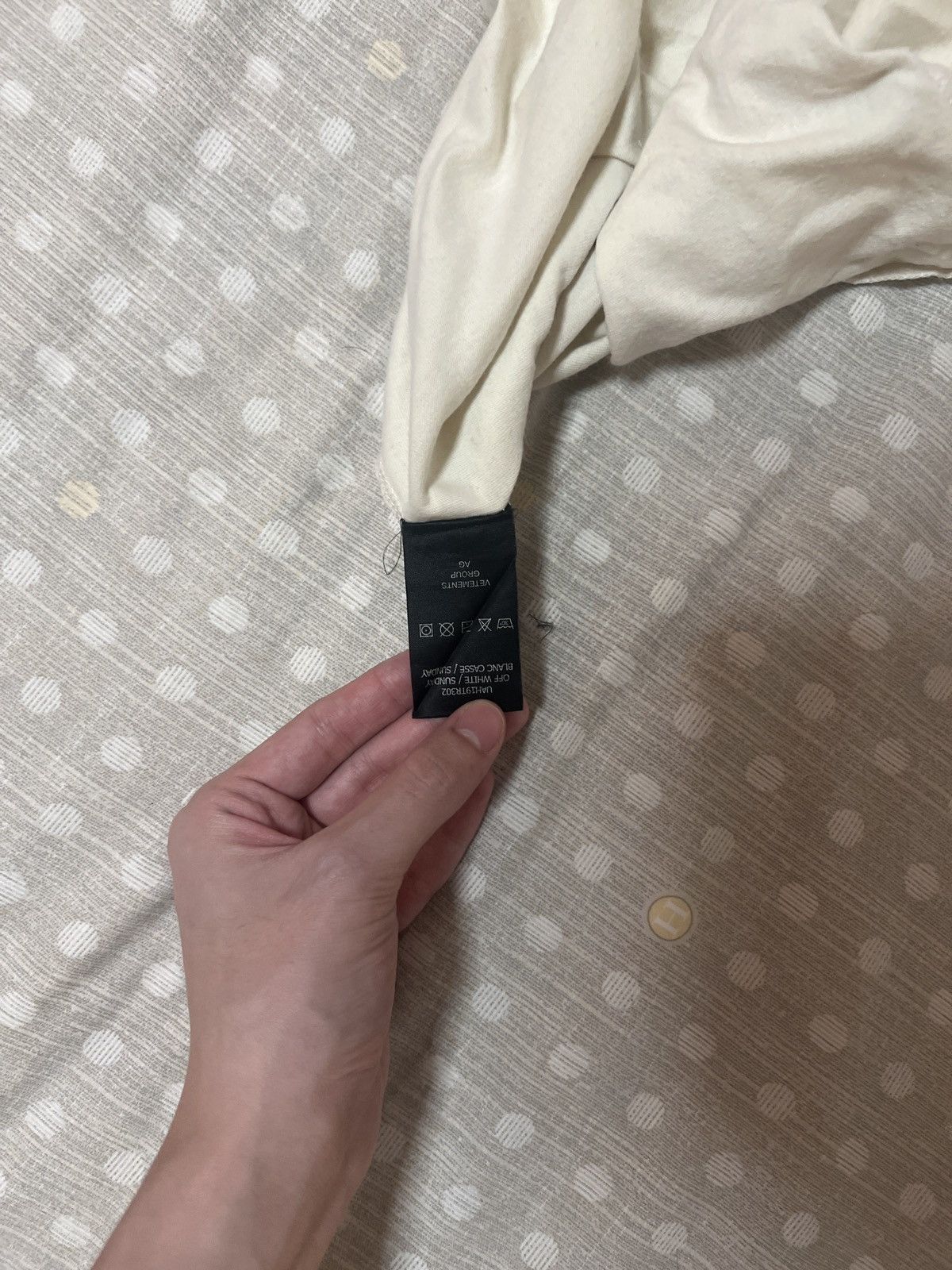 Designer × Vetements VETEMENTS SUNDAY Size US L / EU 52-54 / 3 - 6 Thumbnail