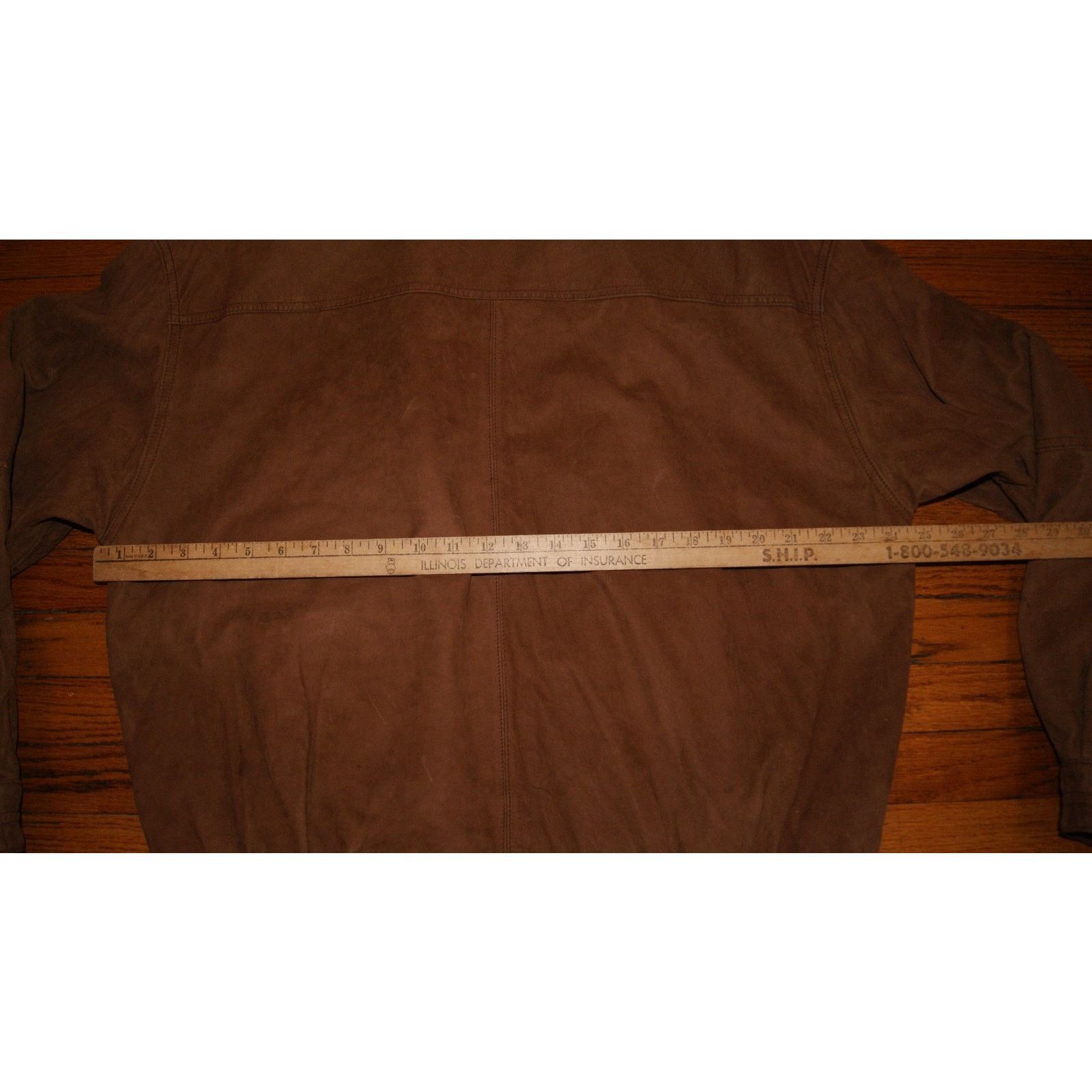 Members Only Members Only Mens L Bomber Jacket Leather Suede FullZip 80 Size US L / EU 52-54 / 3 - 9 Thumbnail