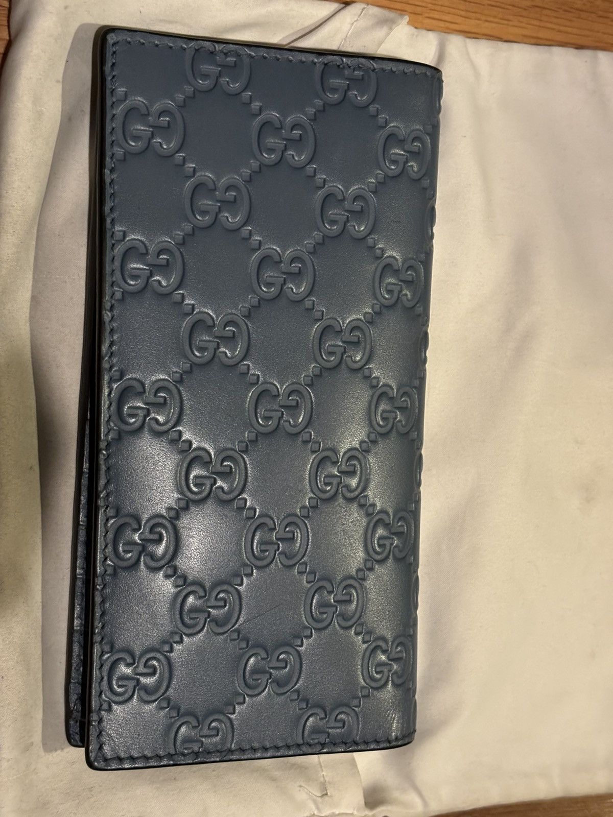 Gucci Gucci monogram blue Leather Wallet limited edition Size ONE SIZE - 2 Thumbnail