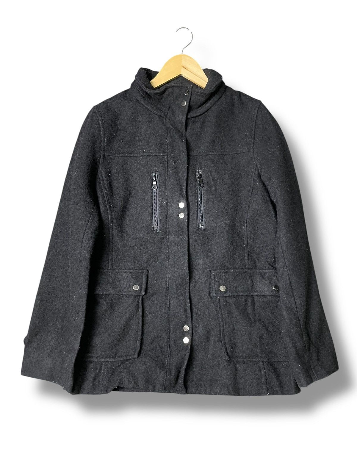Comme Ca Ism × Japanese Brand Comme Ca Ism Multi pocket Wool Jacket (70) Size US XXS / EU 40 - 1 Thumbnail
