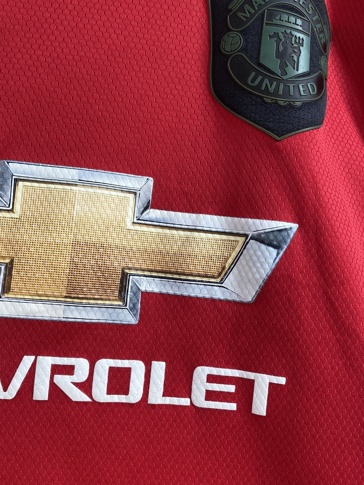Adidas Adidas Manchester United Chevrolet Football Shirt Size US M / EU 48-50 / 2 - 6 Thumbnail