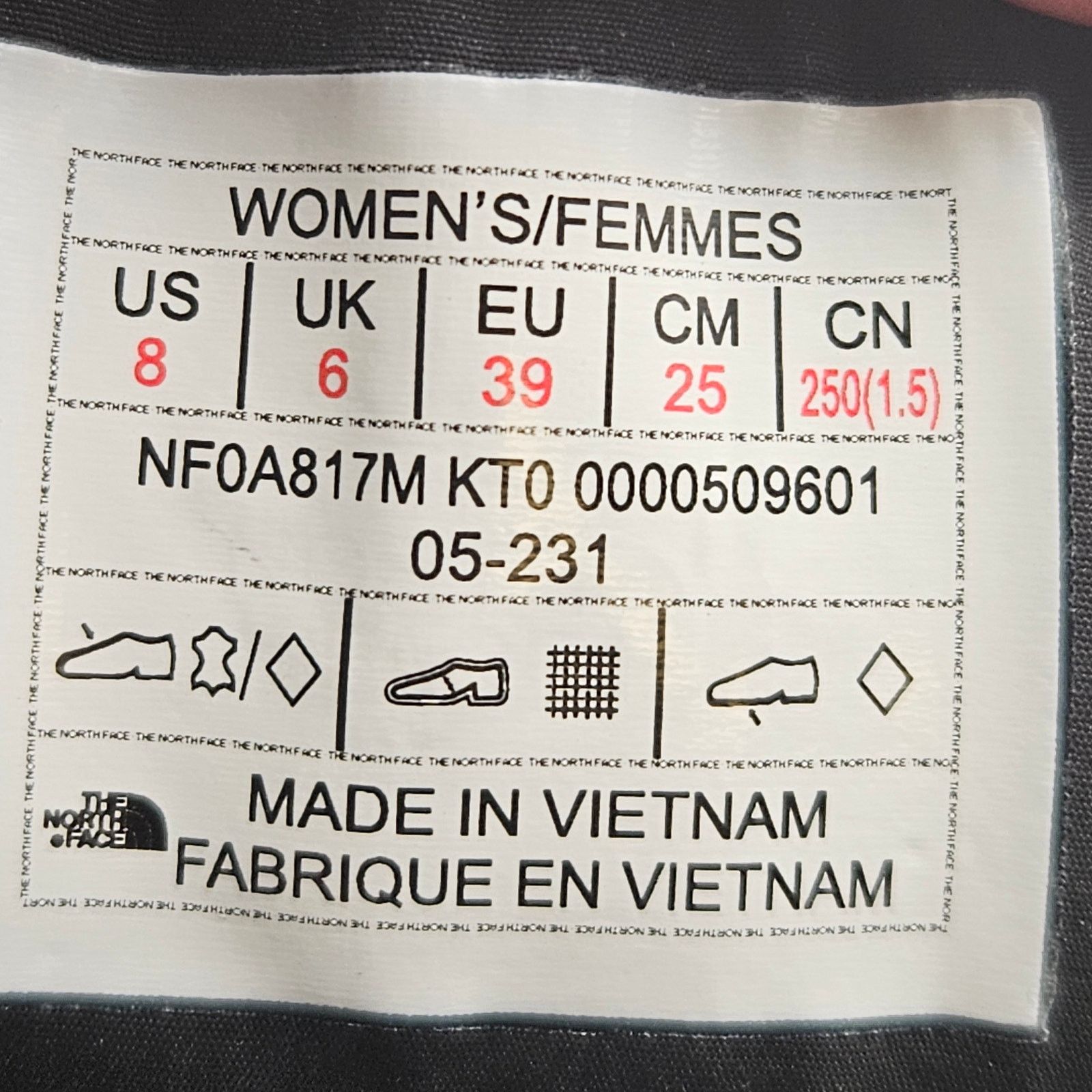 The North Face THE NORTH FACE WOMEN'S 8 HALSEIGH THERMOBALL LACE WP NF0A817 Size US 8 / IT 38 - 5 Thumbnail