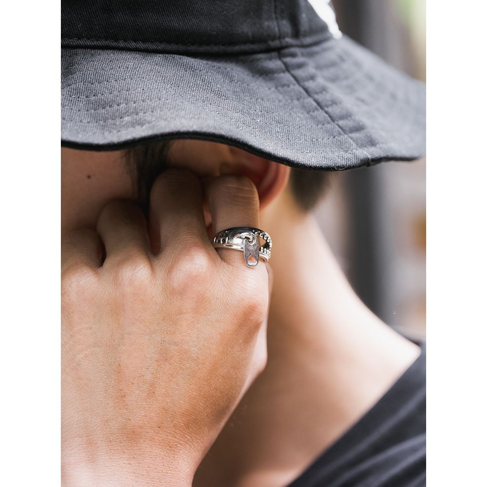 Jewelry New Trend Jewelry Rings Open Size Chrome Ring (Size 7-13) Size ONE SIZE - 4 Thumbnail