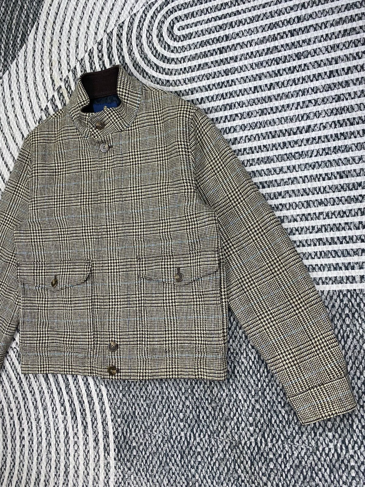 Brooks Brothers Vintage Brooks Brothers Plaid Wool Zipper Jacket Size US M / EU 48-50 / 2 - 4 Thumbnail