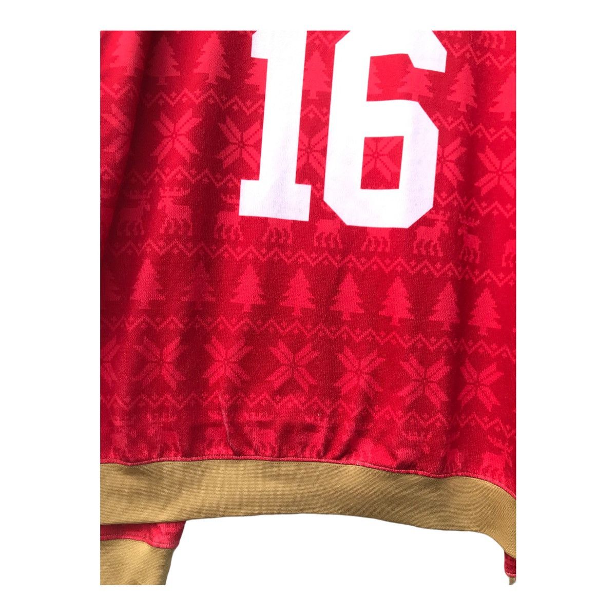 NFL San Francisco 49ers Joe Montana NFL Polyester Sweatshirt Size US XL / EU 56 / 4 - 12 Thumbnail