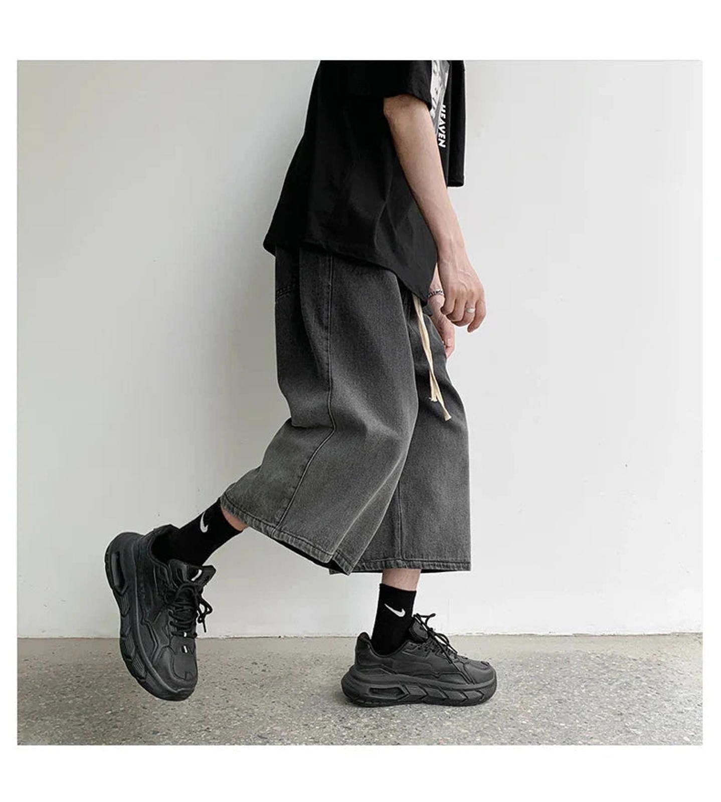 Other Gradient Baggy Jorts Size US 32 / EU 48 - 11 Thumbnail