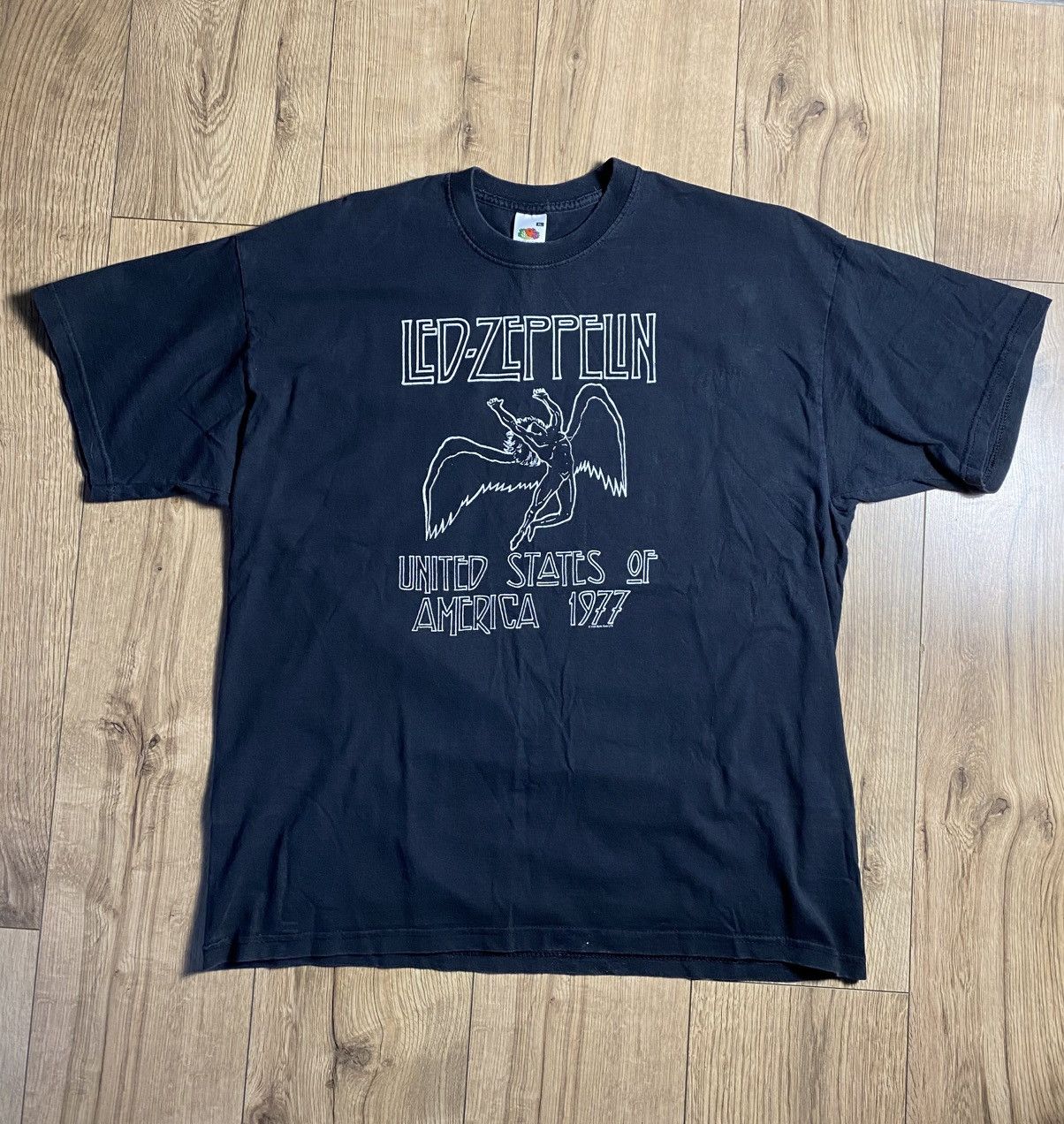 Led Zeppelin Vintage T Shirt Vintage 2000 Band Tees Size Xl