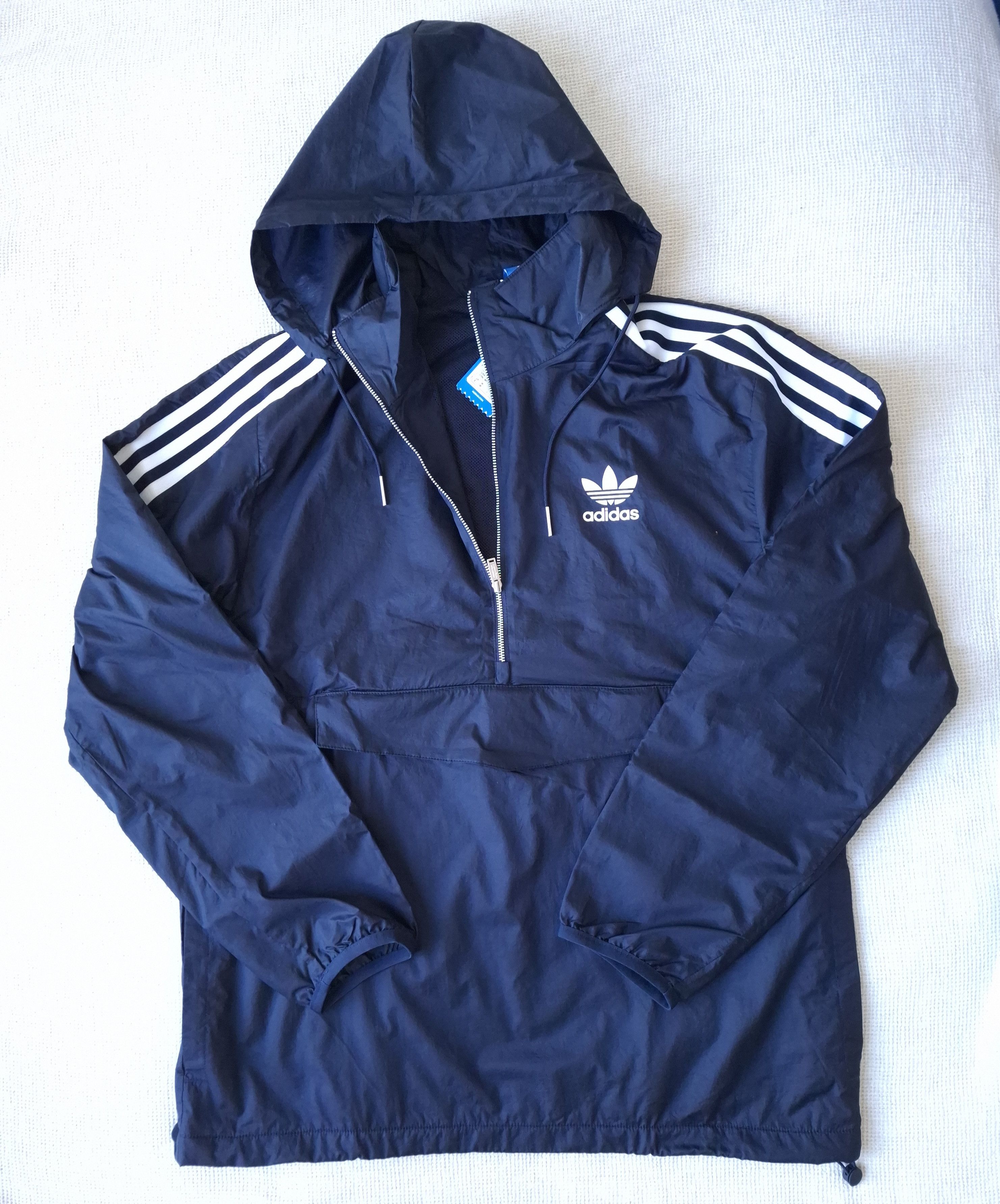 Adidas rare NWT 2017 Adidas Modern Windbreaker sz M spzl half zip Size US M / EU 48-50 / 2 - 1 Thumbnail