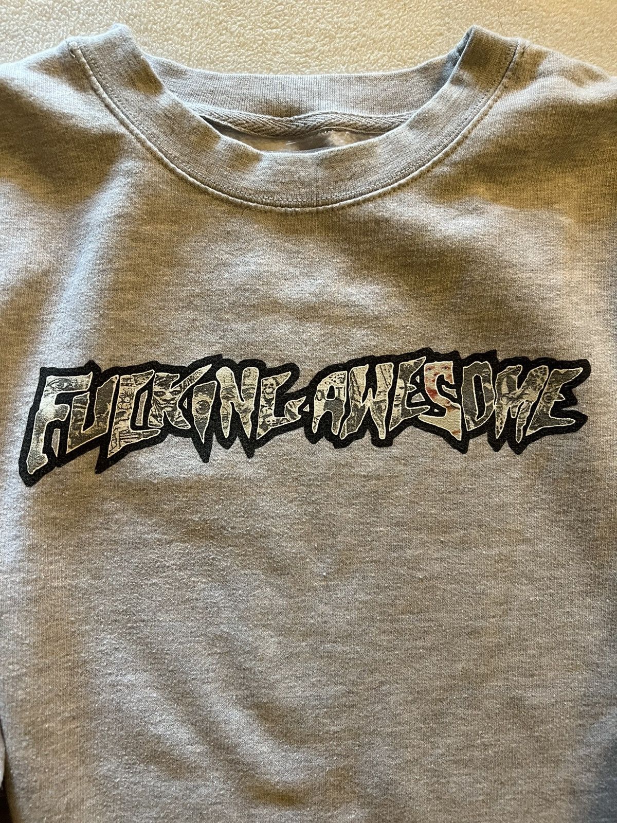 Fucking Awesome Fucking Awesome Grey sweater Size US L / EU 52-54 / 3 - 2 Thumbnail