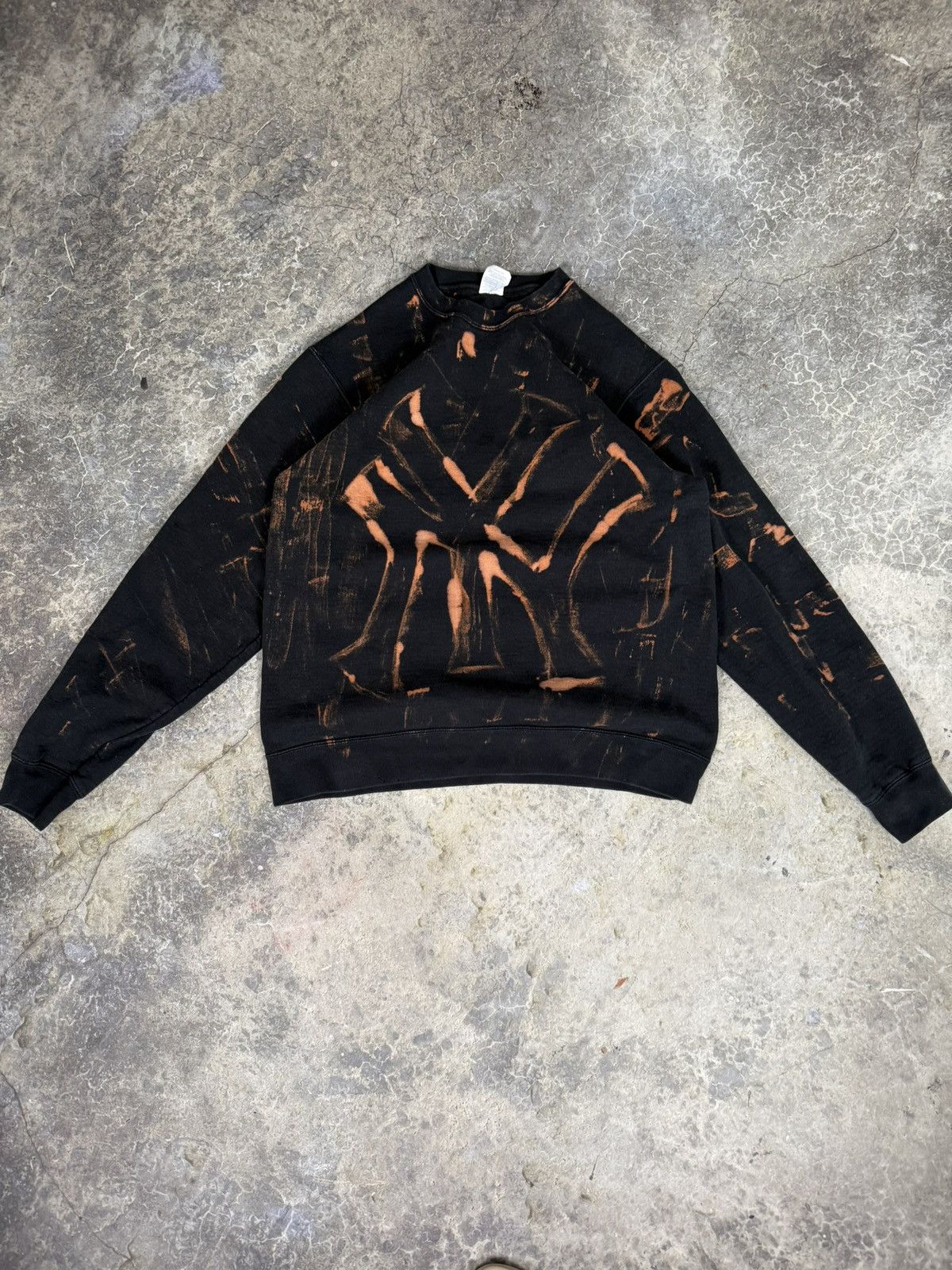 Japanese Brand × Vintage Vintage Yankees Crewneck Size US M / EU 48-50 / 2 - 1 Thumbnail