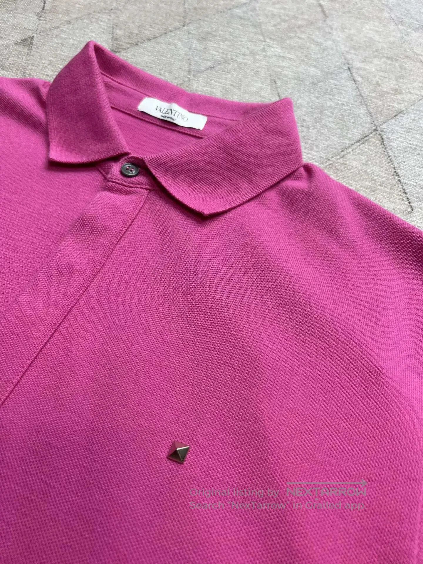 Valentino Valentino Classic Rivet Polo Shirt. Size US S / EU 44-46 / 1 - 3 Thumbnail