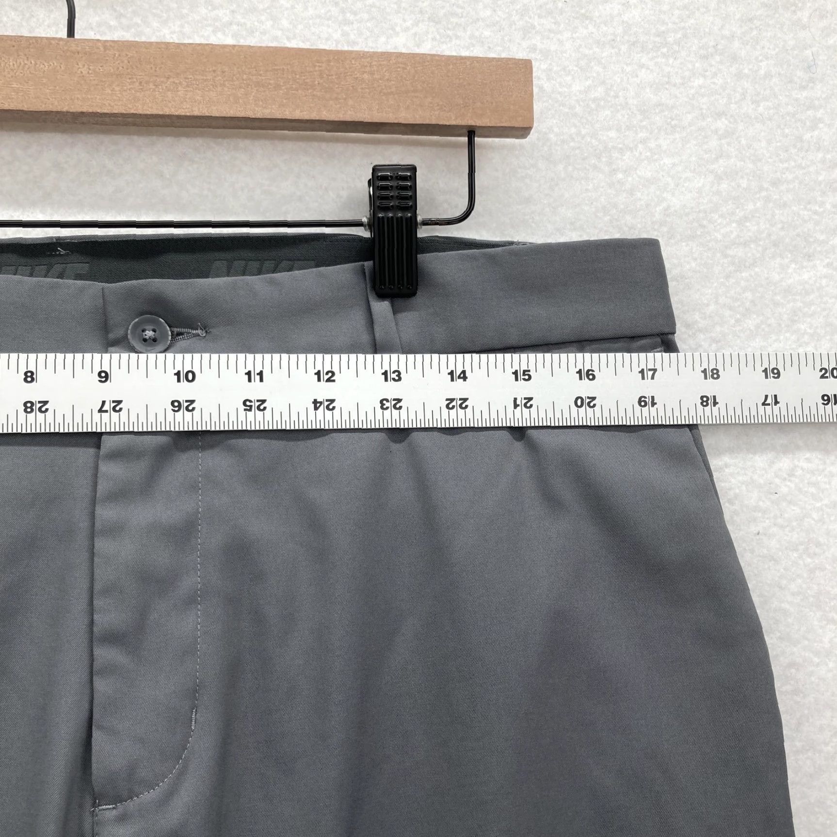 Nike Nike Golf Pants Mens 34x30 Gray Dri-FIT Standard Fit Stretch Active Performance Pants Size US 34 / EU 50 - 7 Thumbnail