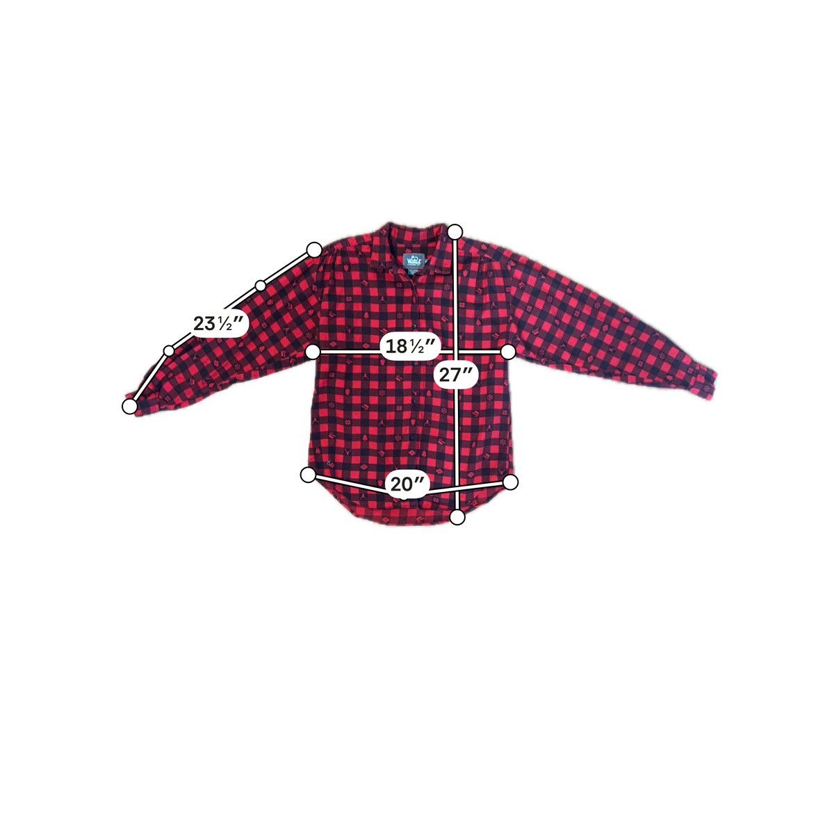 Woolrich Woolen Mills Woolrich Vintage Plaid Flannel Shirt Red Black Medium Size M / US 6-8 / IT 42-44 - 5 Thumbnail