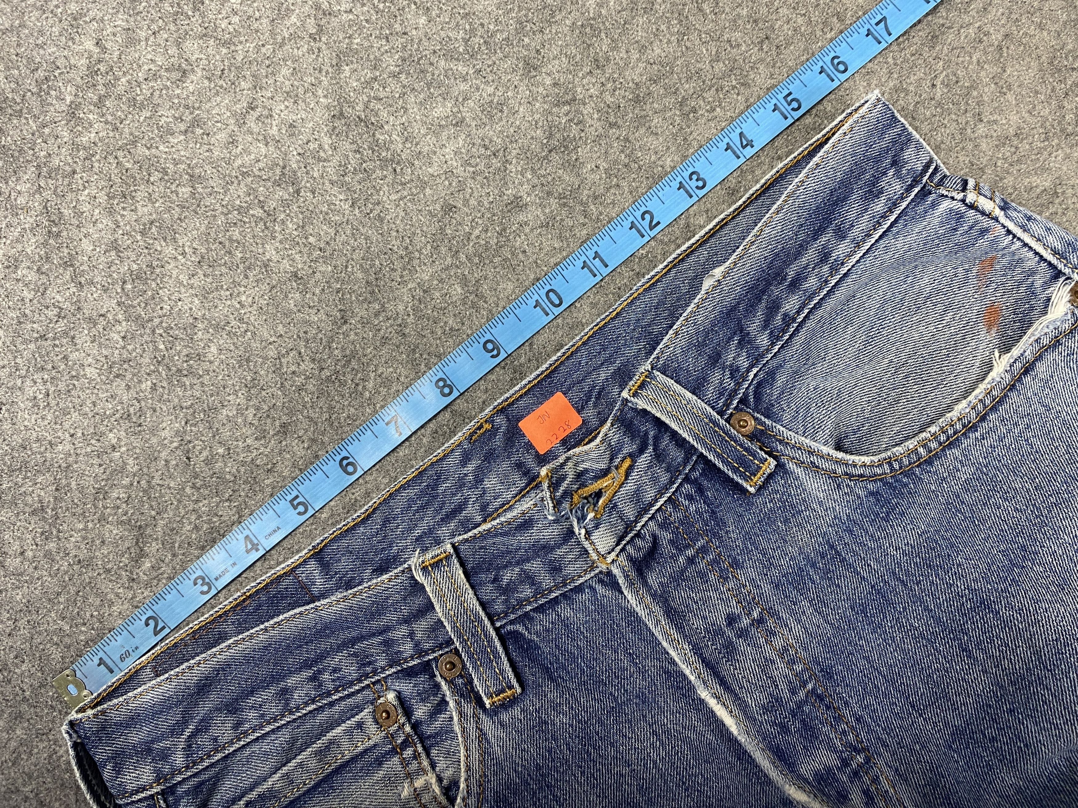 Levi's Distressed Blue Vintage Levi's 501 33x29 Denim -JN2228 Size US 33 - 5 Thumbnail