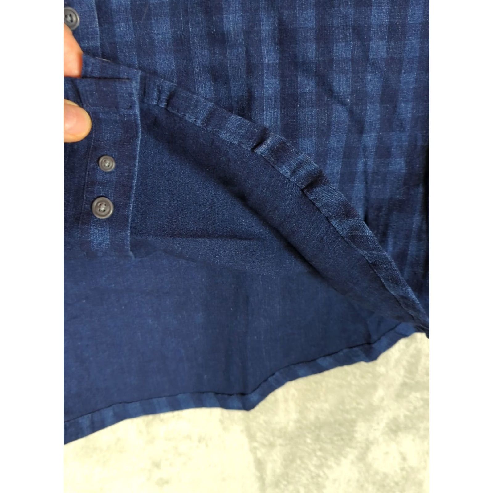 Brooks Brothers Brooks Brothers Red Fleece Shirt Mens L Button-Down Long Sleeve Blue Check Cotton Woven Regular Fit Size US L / EU 52-54 / 3 - 4 Thumbnail