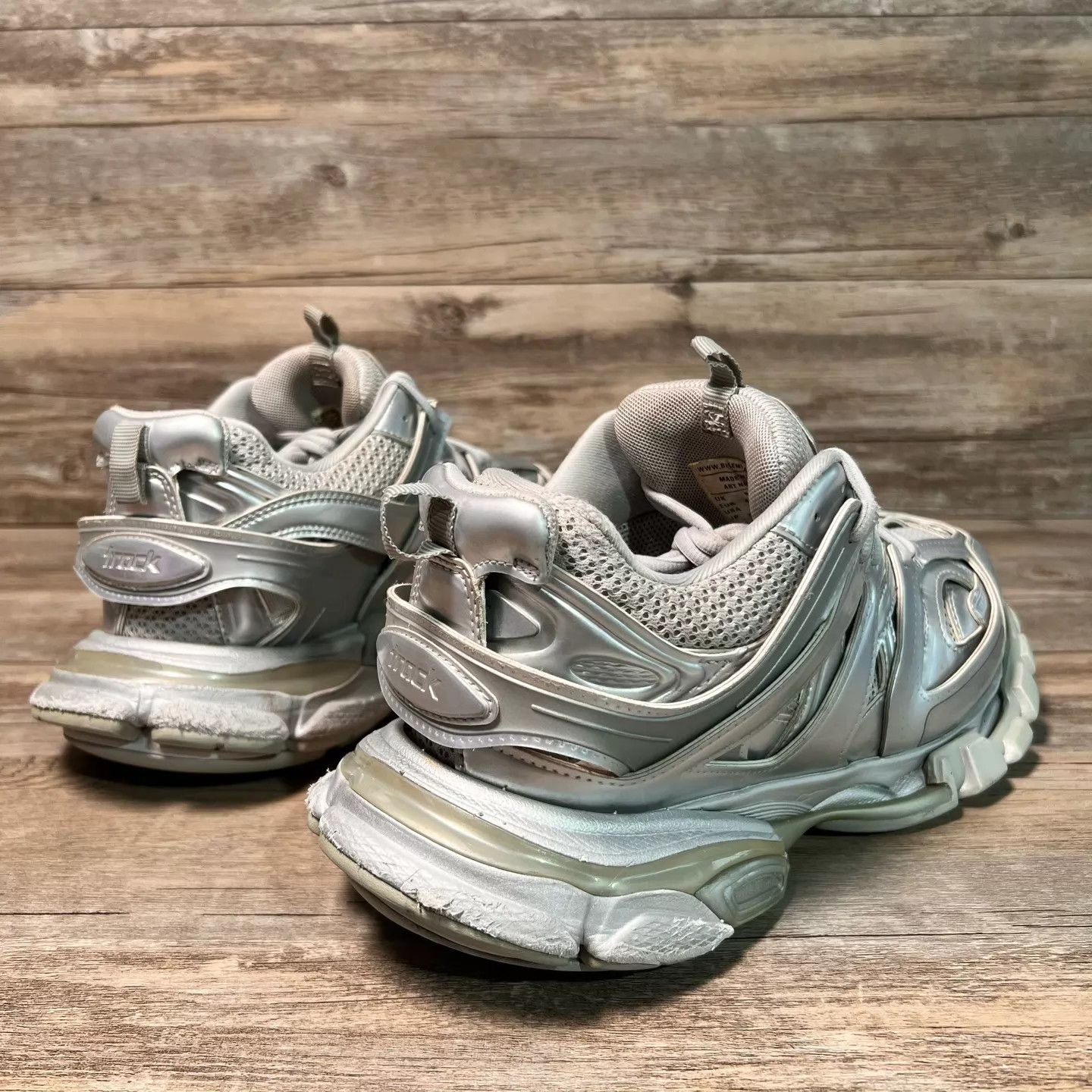 Balenciaga Balenciaga Track Silver 42 Size US 9 / EU 42 - 3 Thumbnail