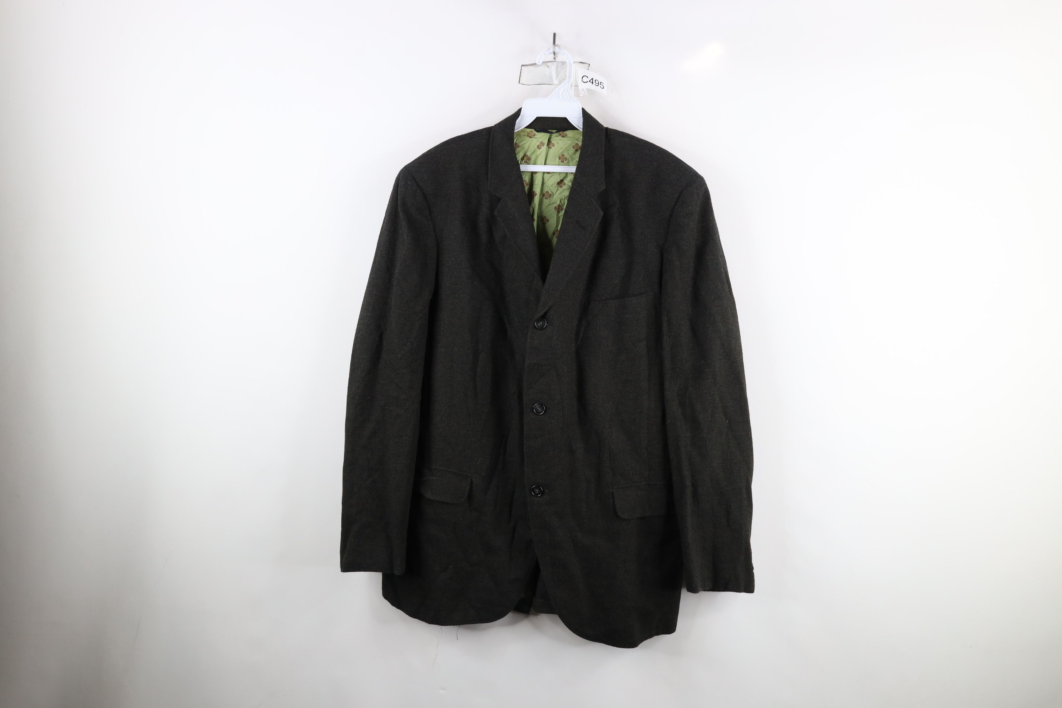Vintage Vintage 60s Streetwear 3 Button Blazer Suit Coat Jacket USA Size US XL / EU 56 / 4 - 1 Thumbnail