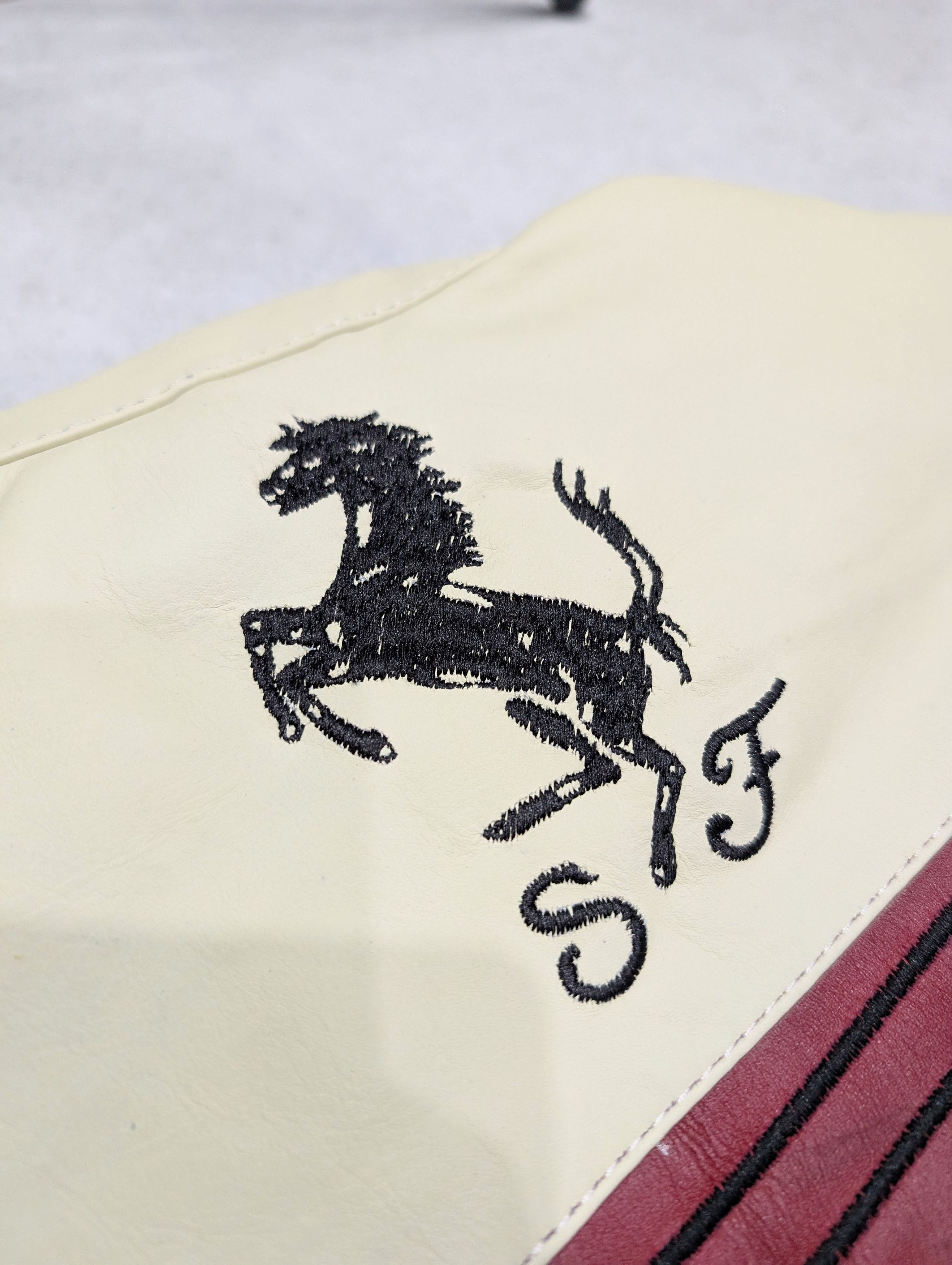 Ferrari 🔥 FERRARI 💥 LEATHER JACKET FORMULA 1 STREETWEAR Size US M / EU 48-50 / 2 - 11 Thumbnail