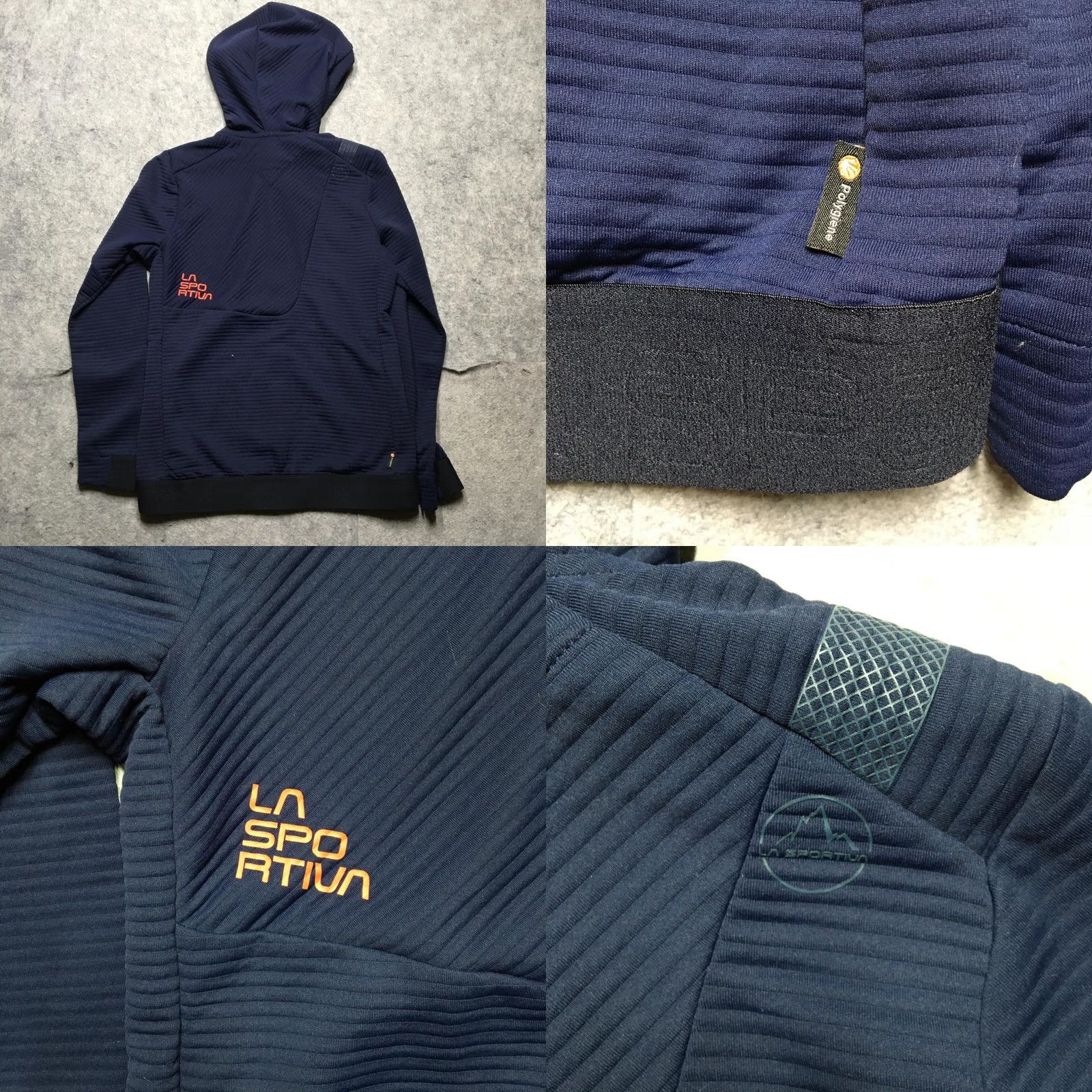 La Sportiva La Sportiva Mood Hoody W Jacket Womens Small Blue Orange Climbing Hoodie Size S / US 4 / IT 40 - 8 Thumbnail