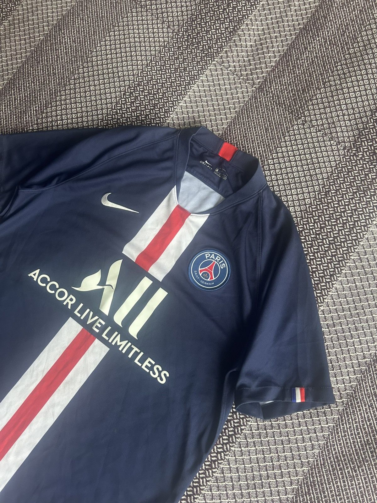 Nike Nike x PSG Football Home Soccer Jersey 2019/20 Blockcore Size US L / EU 52-54 / 3 - 7 Thumbnail
