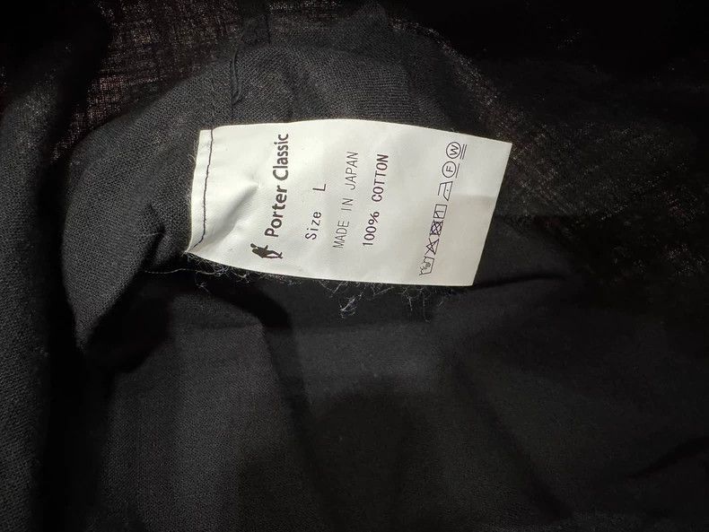 Visvim Porter Classic Roll Up Black Shirt-2506 Size US L / EU 52-54 / 3 - 3 Thumbnail