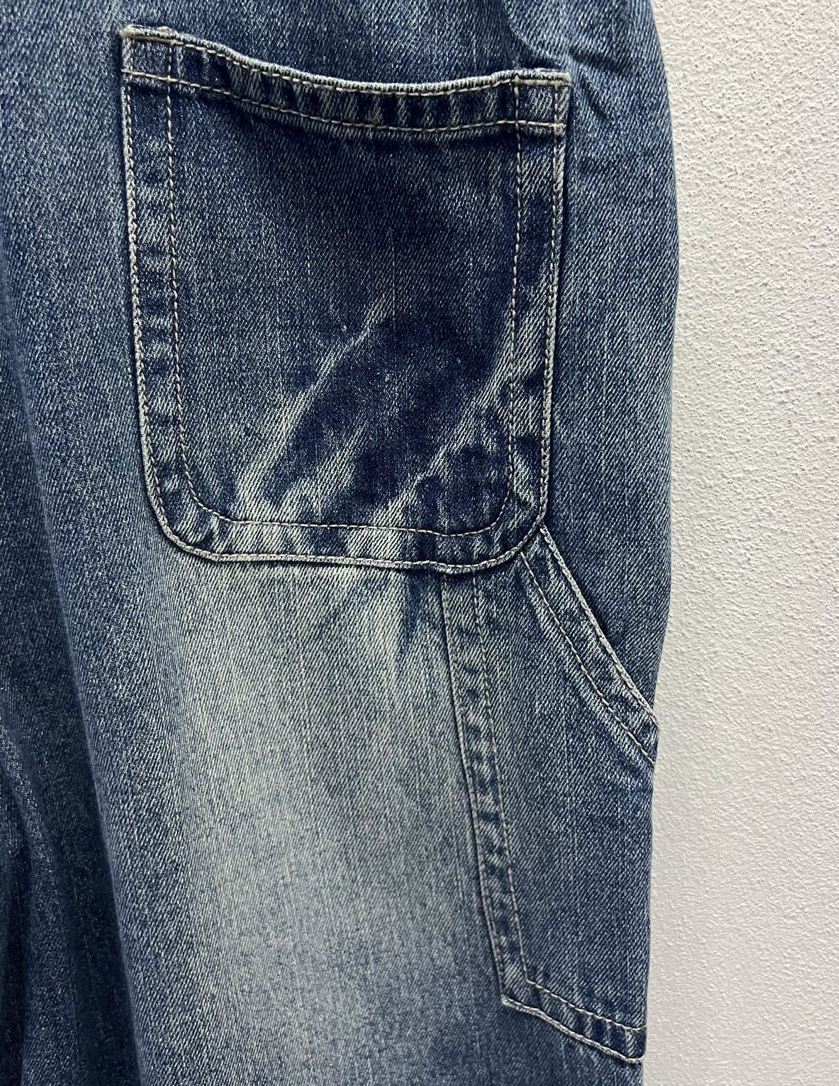 Japanese Brand × Vintage Vintage Y2K Style Japanese Denim Overalls by H.C.M.II Size L Size US 36 / EU 52 - 10 Thumbnail