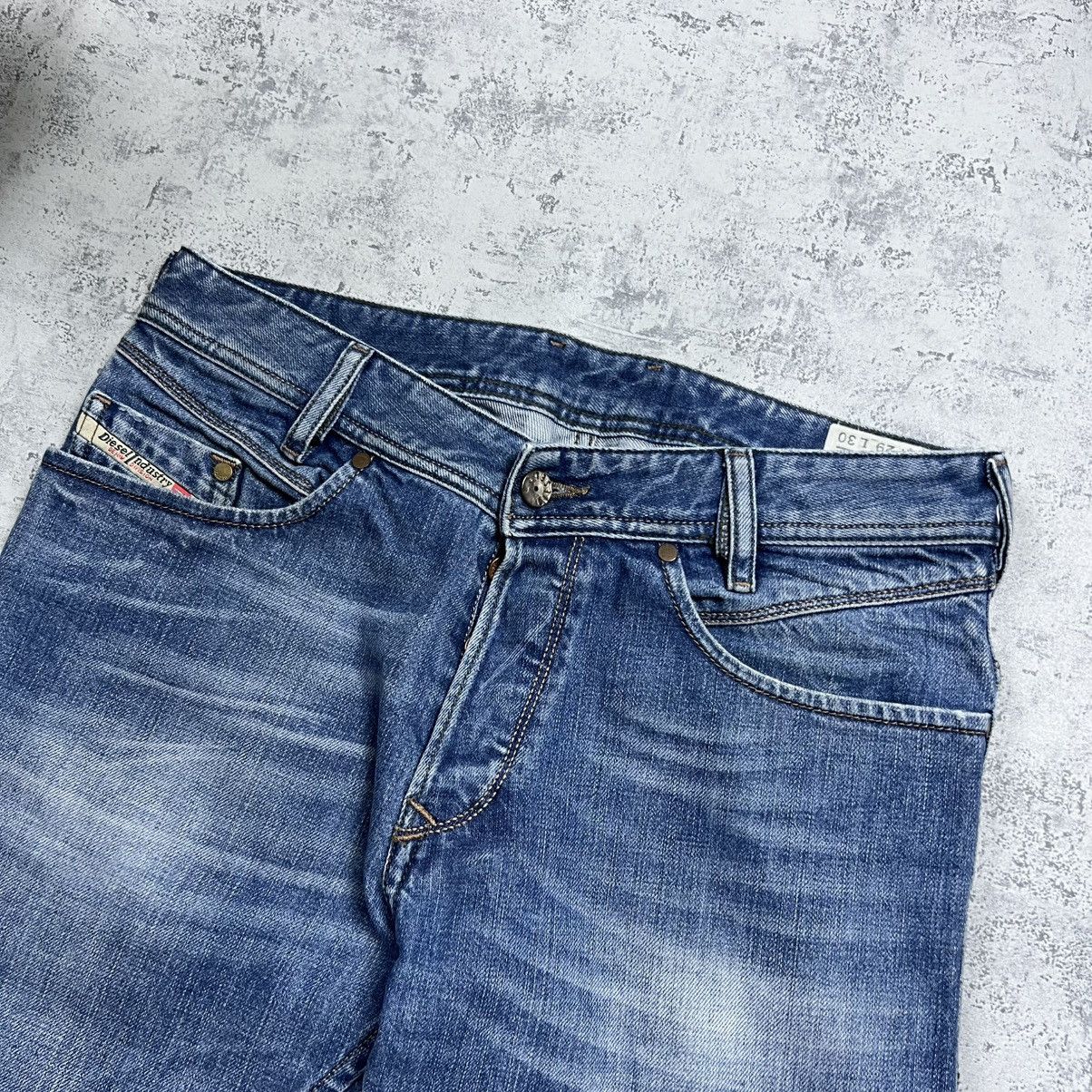 Diesel 00s Diesel Poiak Vintage Y2K Avant Garde Washed Jeans Size US 30 / EU 46 - 3 Thumbnail
