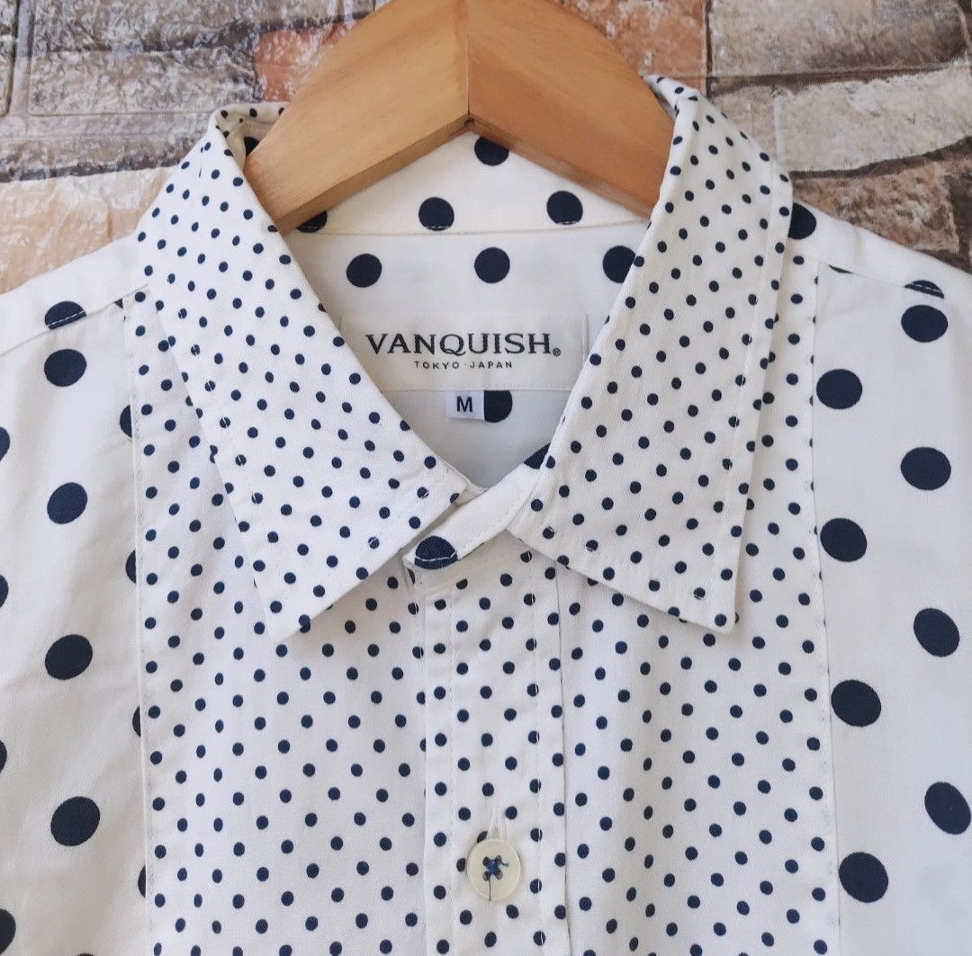 Vanquish Vanquish Polkadot Long Sleeve Button Shirt Size US S / EU 44-46 / 1 - 3 Thumbnail