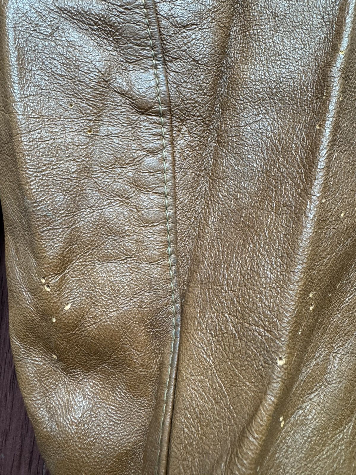 Schott VERY RARE VINTAGE JACKET LEATHER FLIGHT BOMBER SCHOTT Size US M / EU 48-50 / 2 - 10 Thumbnail