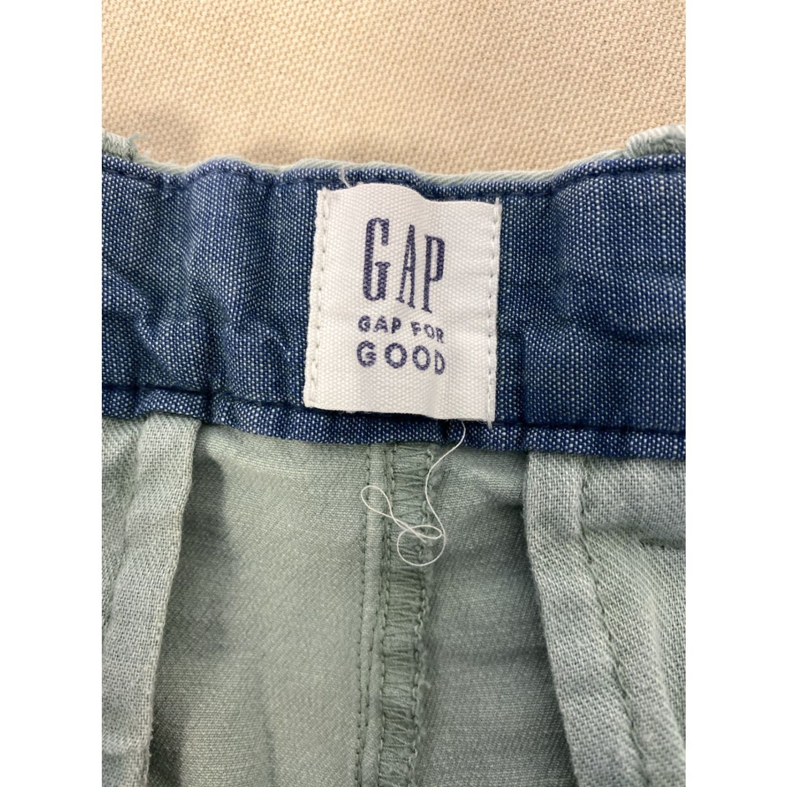 Gap Gap Classic Fit Chino Shorts Mens Size 33 Light Aqua Casual 10" Inseam Size US 33 - 7 Thumbnail