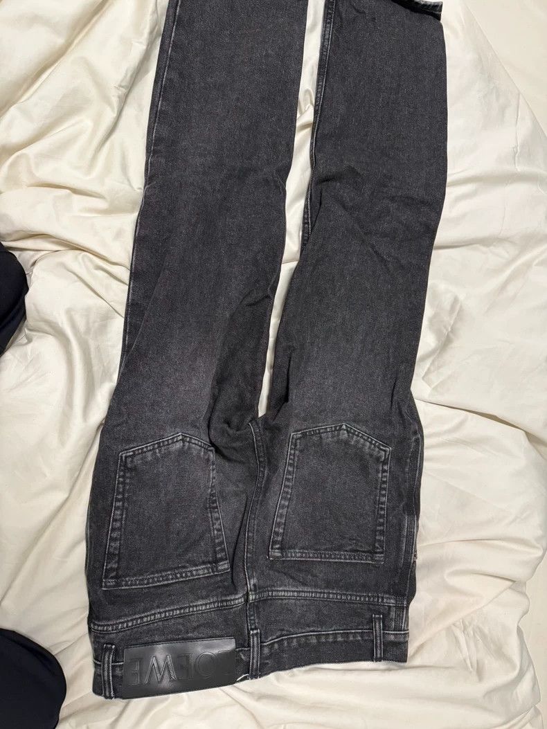 Loewe Loewe size 46 Black straight-leg jeans Size US 30 / EU 46 - 2 Thumbnail