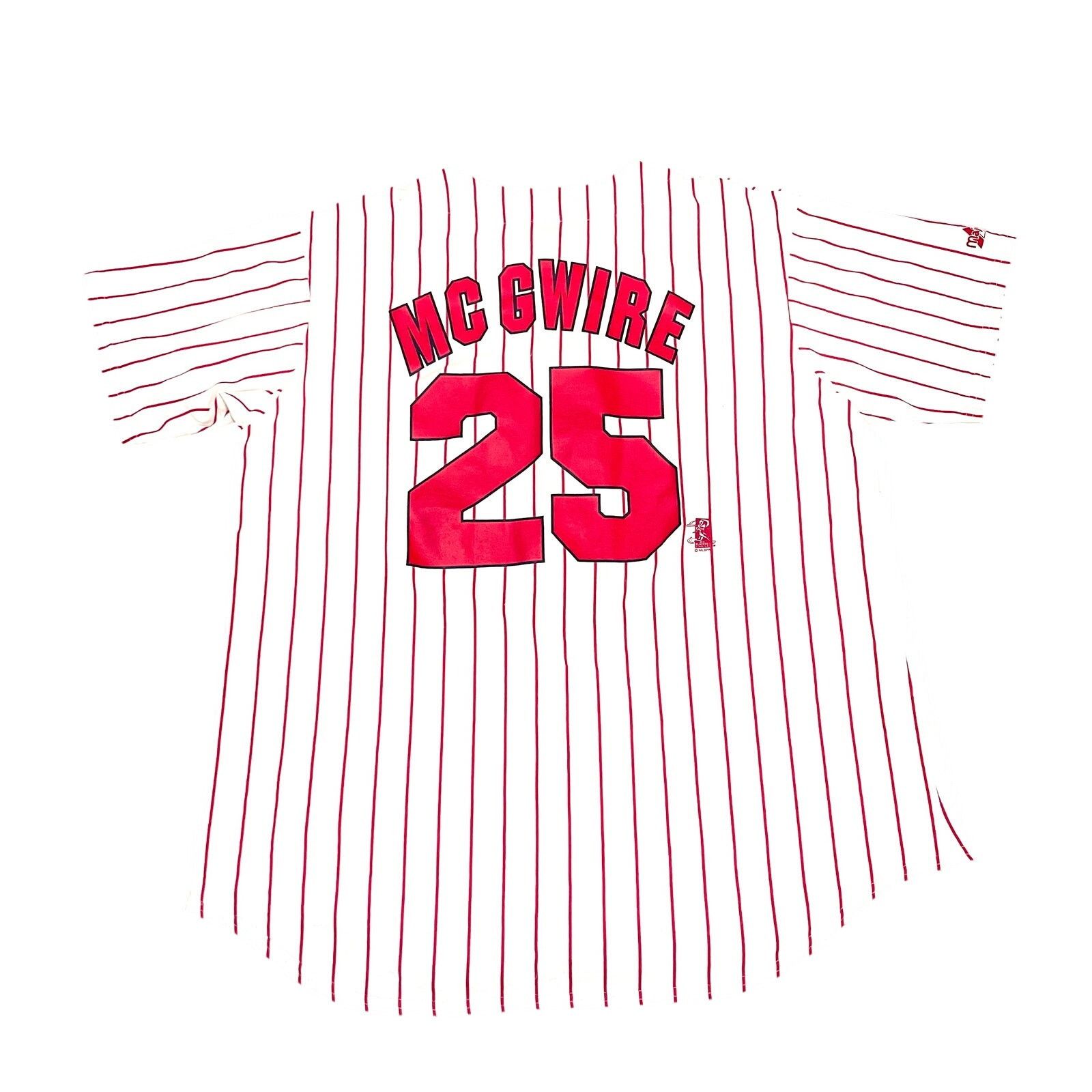 Majestic Cardinals McGwire Majestic MLB Pinstripe Jersey - Size XL Size US XL / EU 56 / 4 - 1 Thumbnail