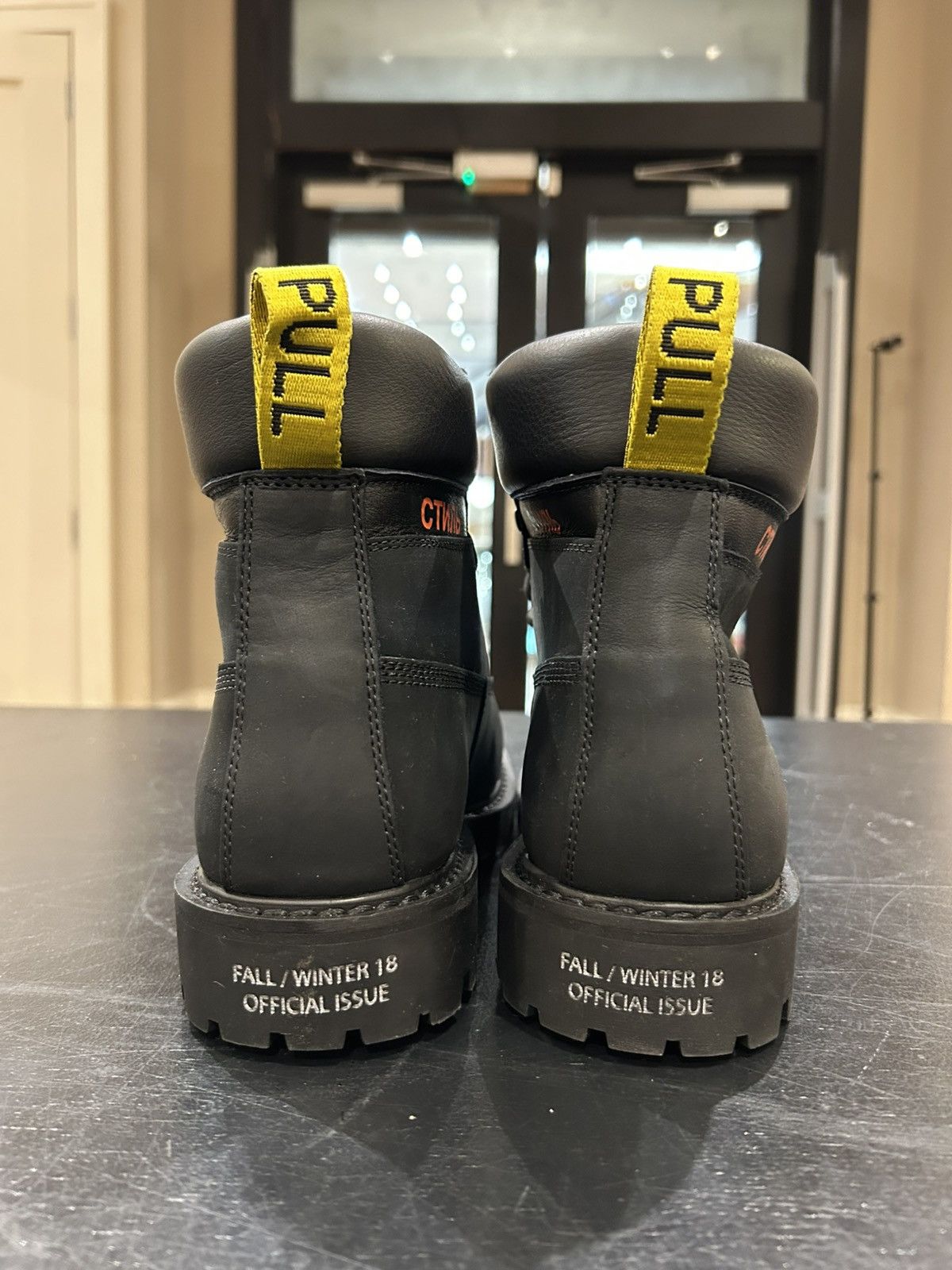 Heron Preston Heron Preston Black 6” Boot Size US 10 / EU 43 - 5 Thumbnail