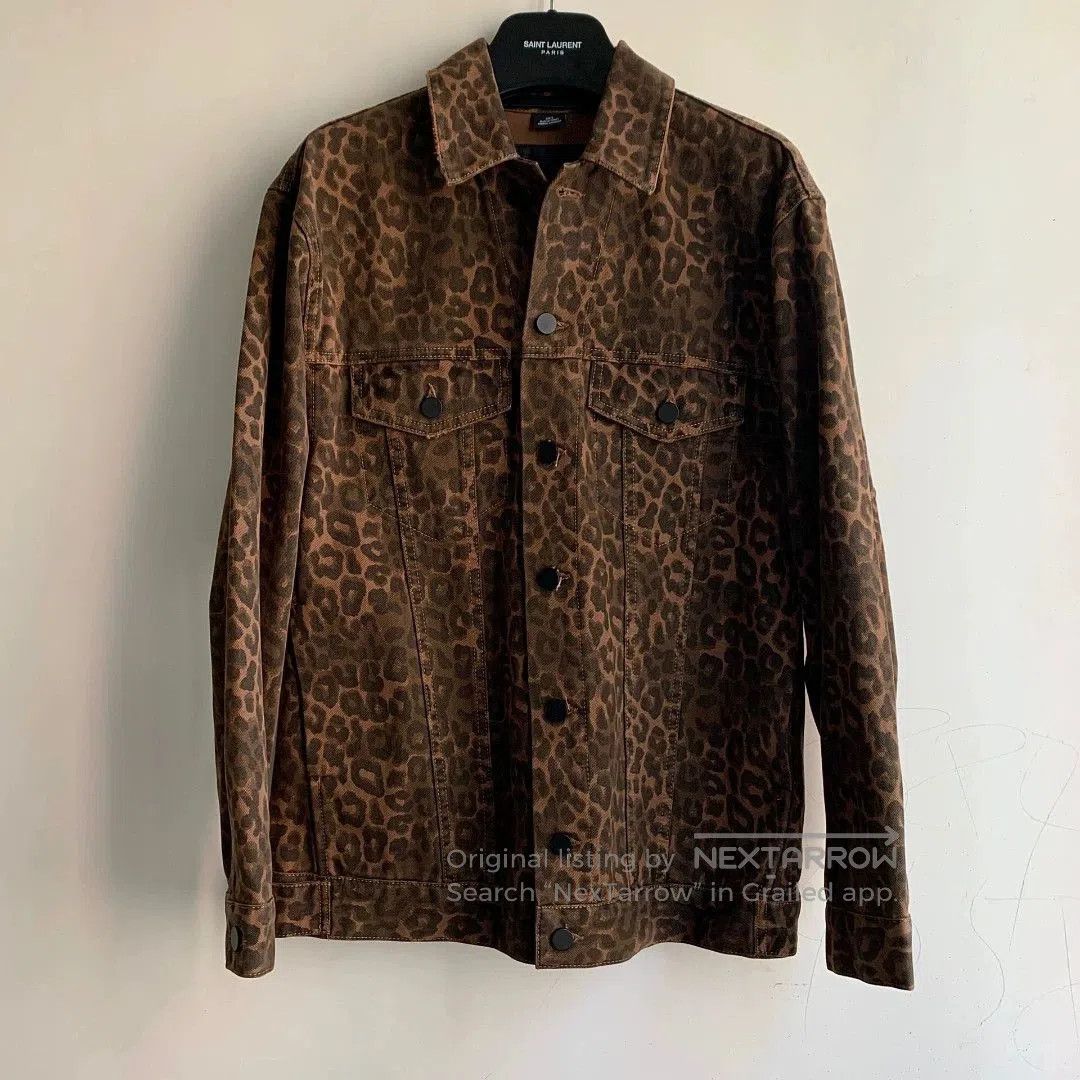 Alexander Wang alexander wang leopard print denim jacket. Size US S / EU 44-46 / 1 - 1 Thumbnail