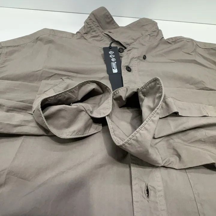 Stone Island Stone Island Gray Long Sleeve ButtonUp Shirt -2506 Size US XXL / EU 58 / 5 - 8 Thumbnail