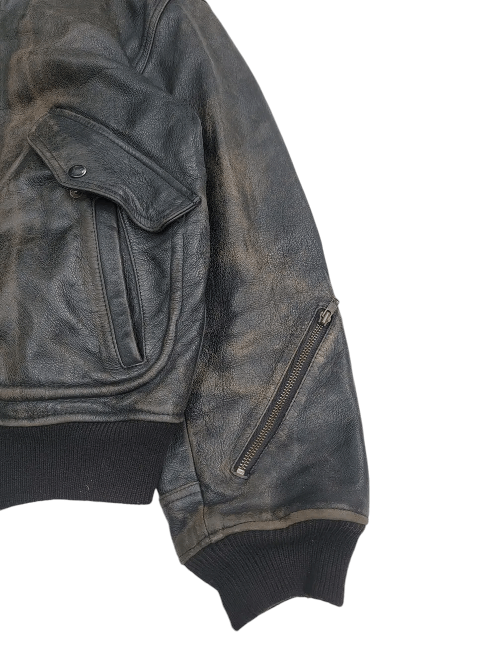 Vintage Vintage Kushitani Leather Jacket Embroided Logo Size US L / EU 52-54 / 3 - 9 Thumbnail