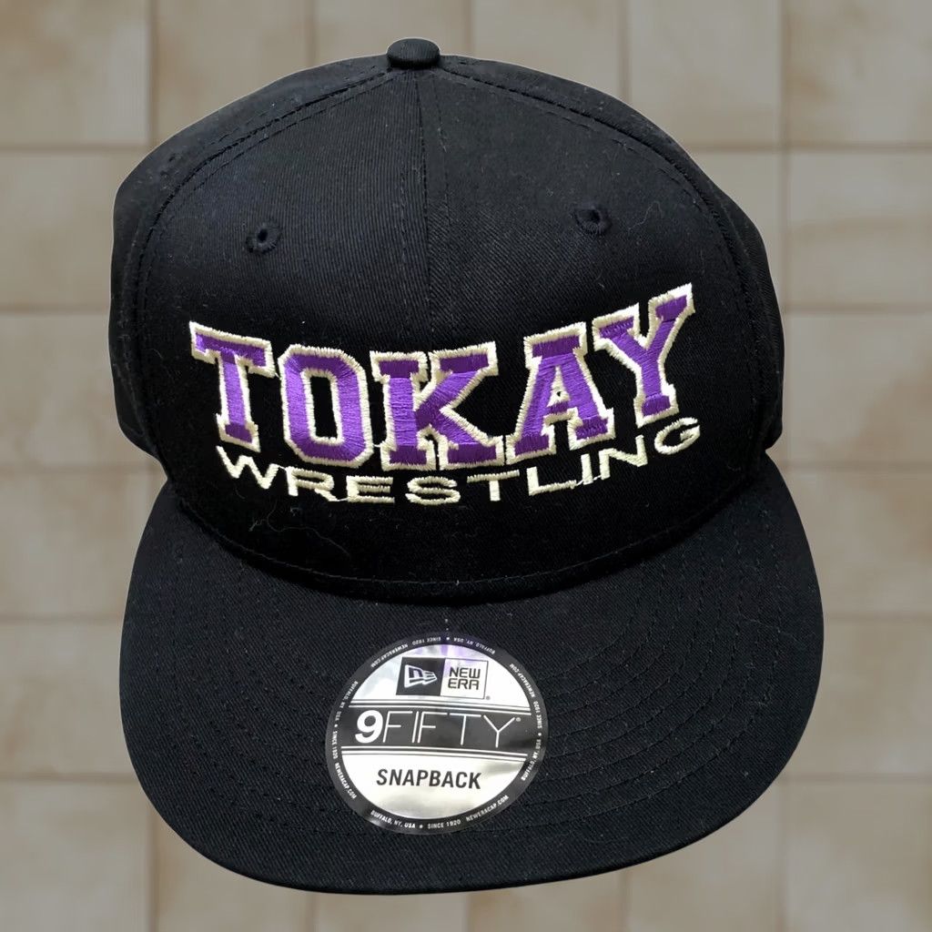 New Era NEW ERA TOKAY HIGH SCHOOL WRESTLING Snapback Hat Men's One Size 9Fifty Cap Black/Purple Adjustment Adjustable Hats Mens 2000s? Size ONE SIZE - 1 Thumbnail