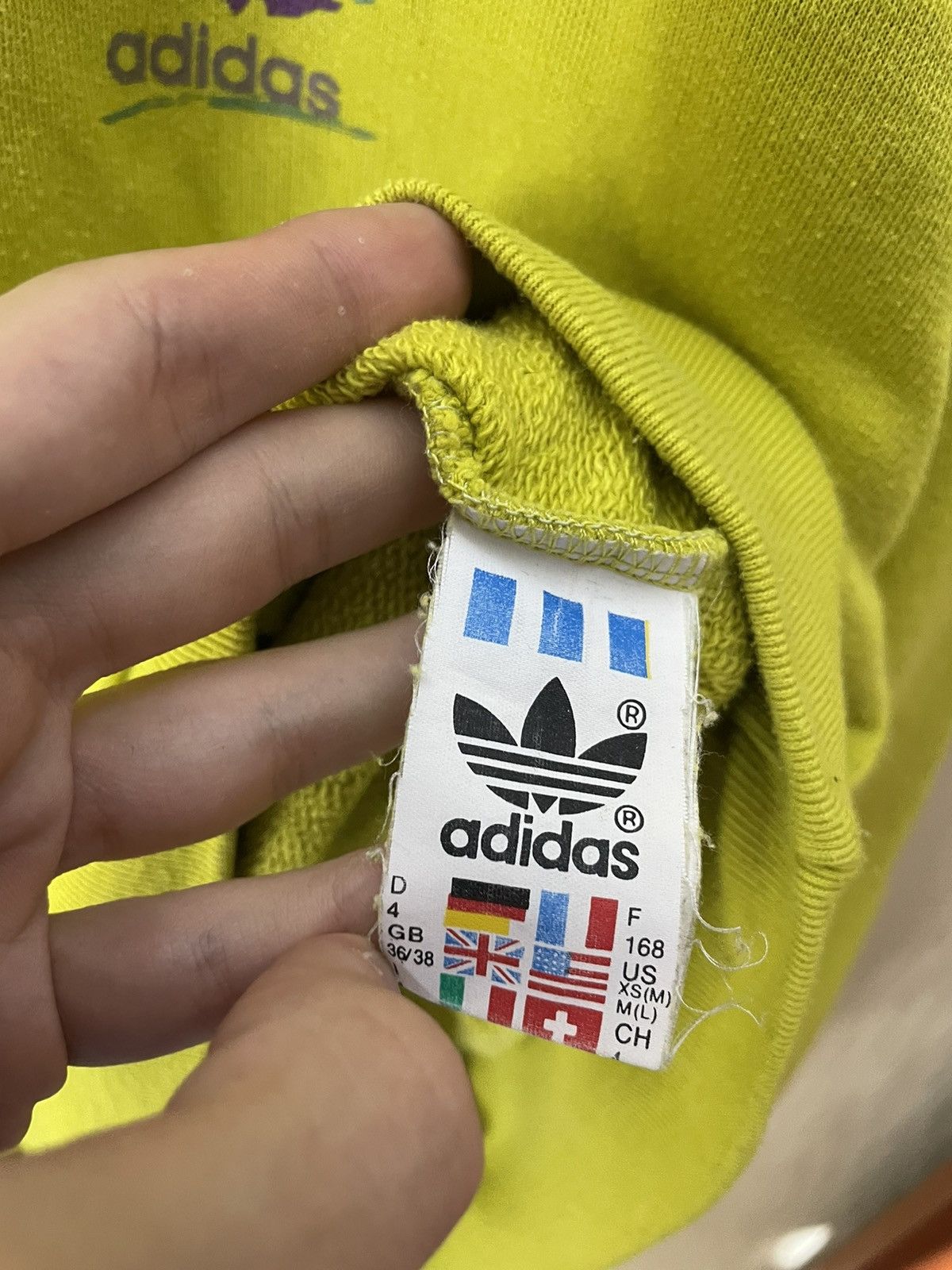 Adidas × Vintage Adidas 1/4 zip sweatshirt vintage streetwear 90s Size US S / EU 44-46 / 1 - 9 Thumbnail